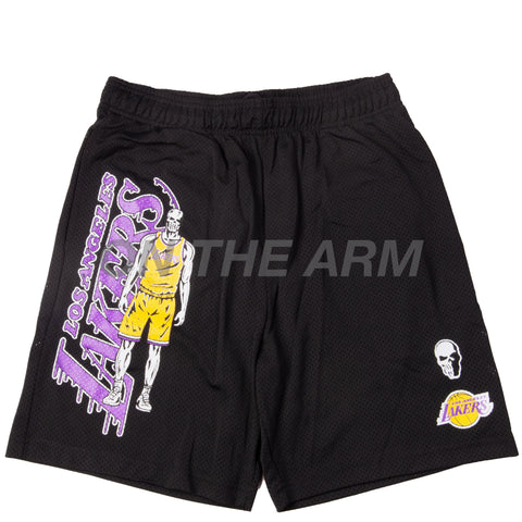 Warren Lotas Black Lakers Mesh Shorts