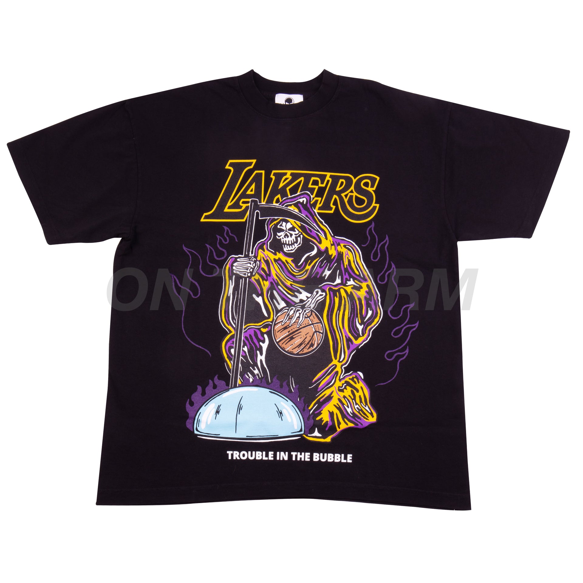 Warren Lotas Black Lakers Bubble Tee