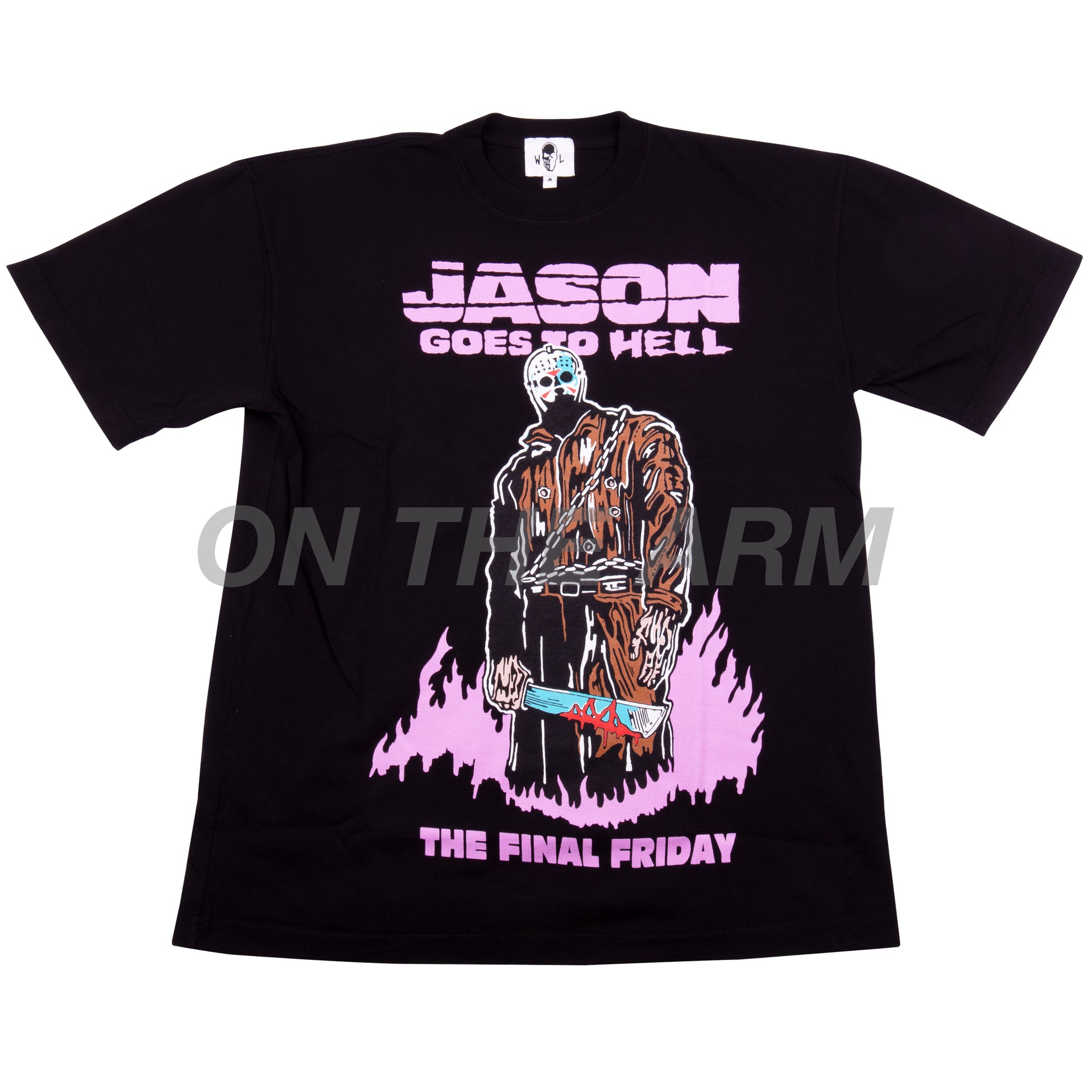 Warren Lotas Black Jason Goes To Hell Tee