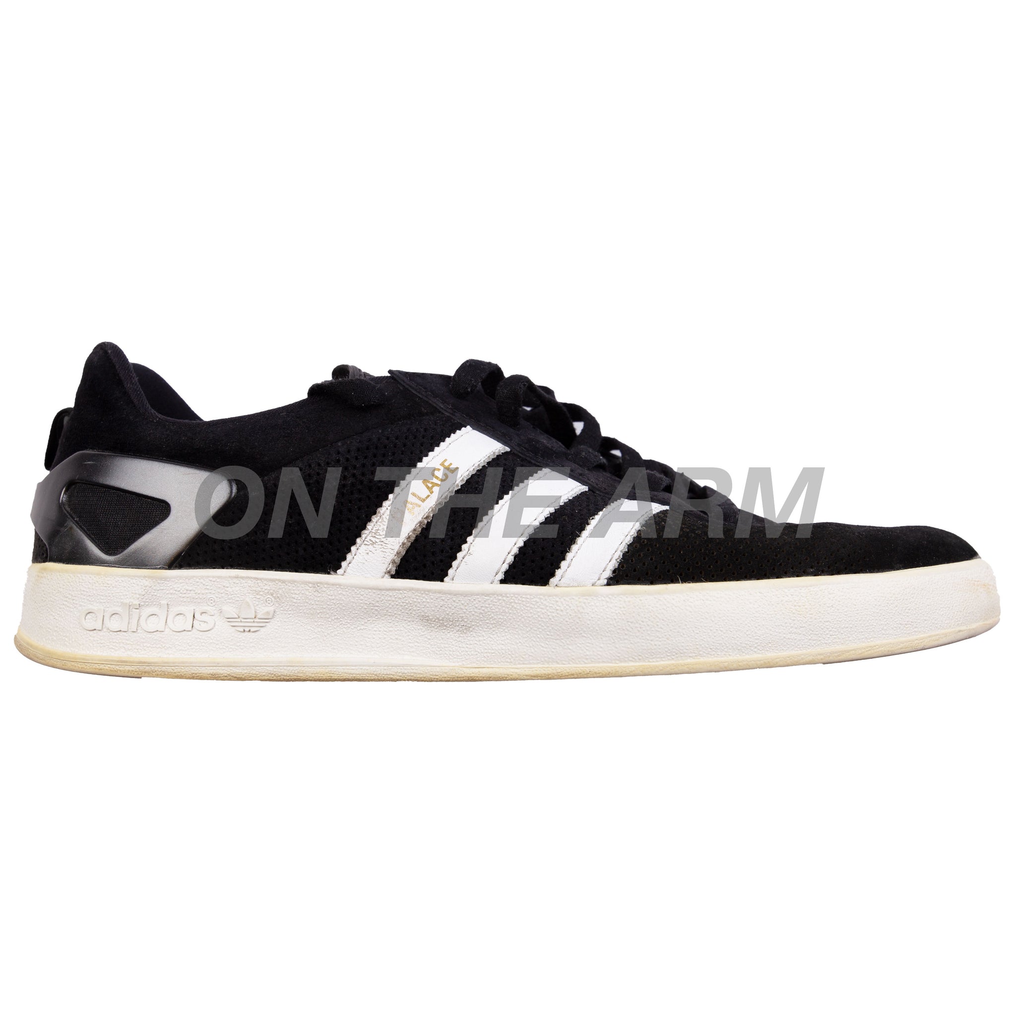 Adidas Black Palace Pro PRE OWNED On The Arm