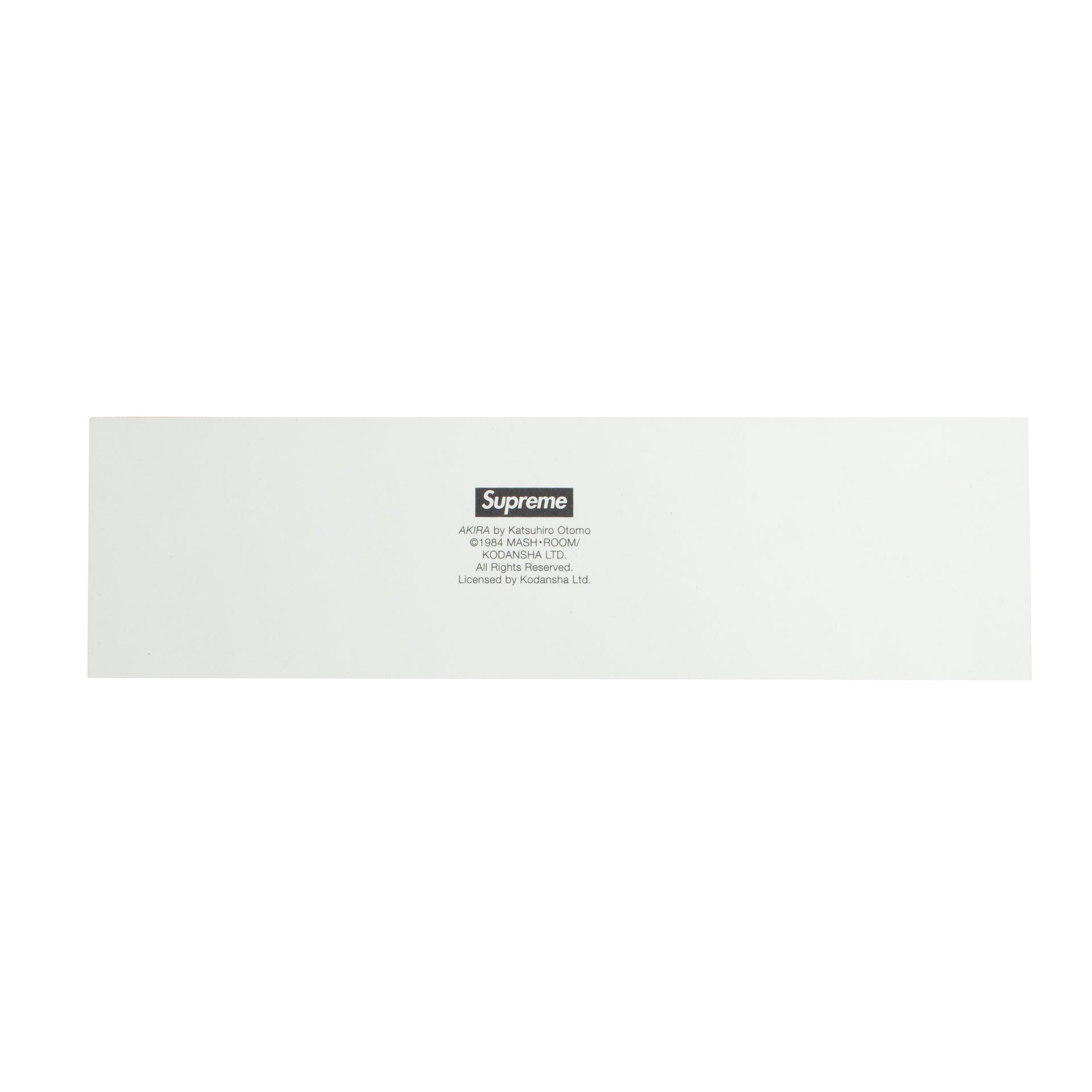 Supreme Akira Box Logo Sticker