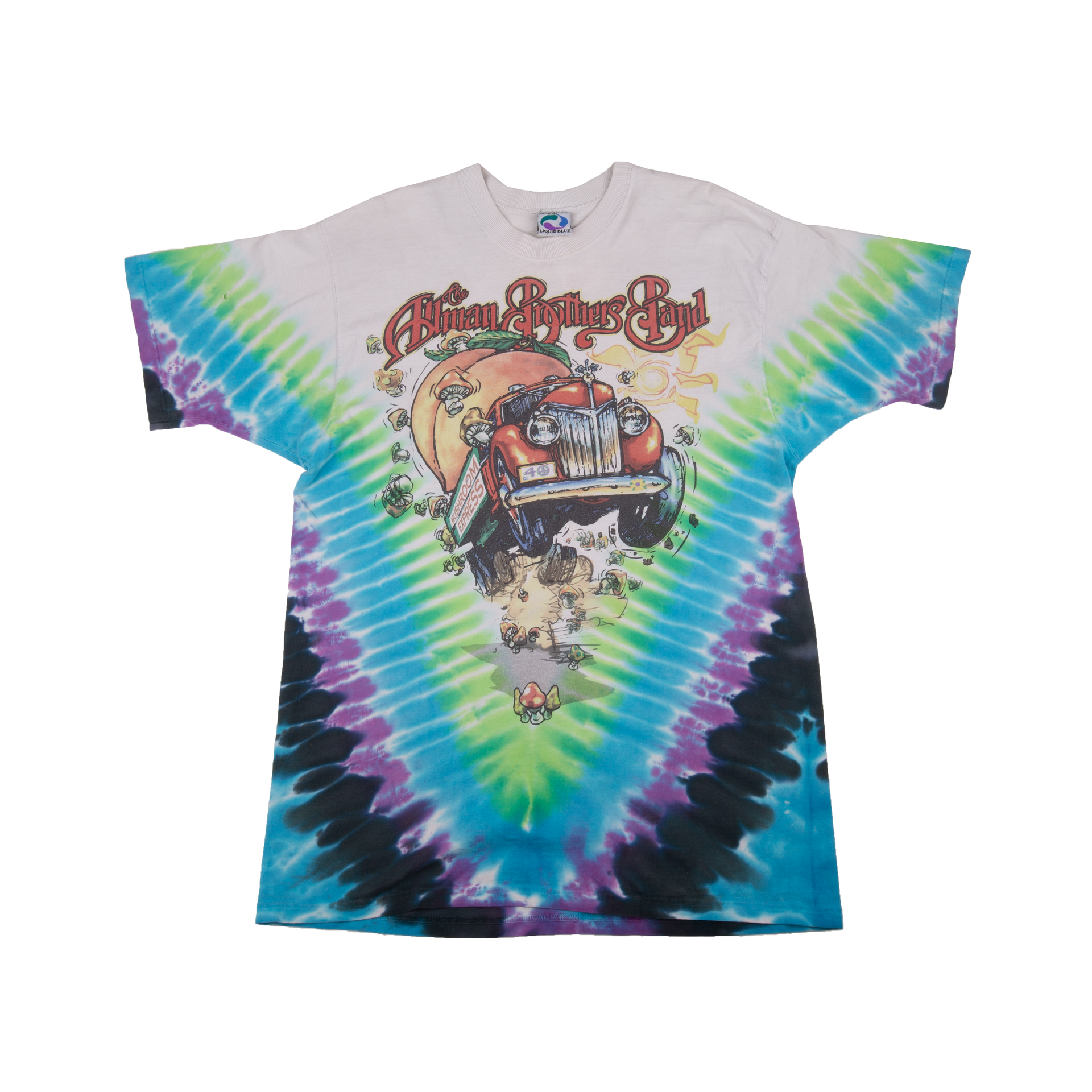 Vintage Tie Dye Allman Brothers Band Tee