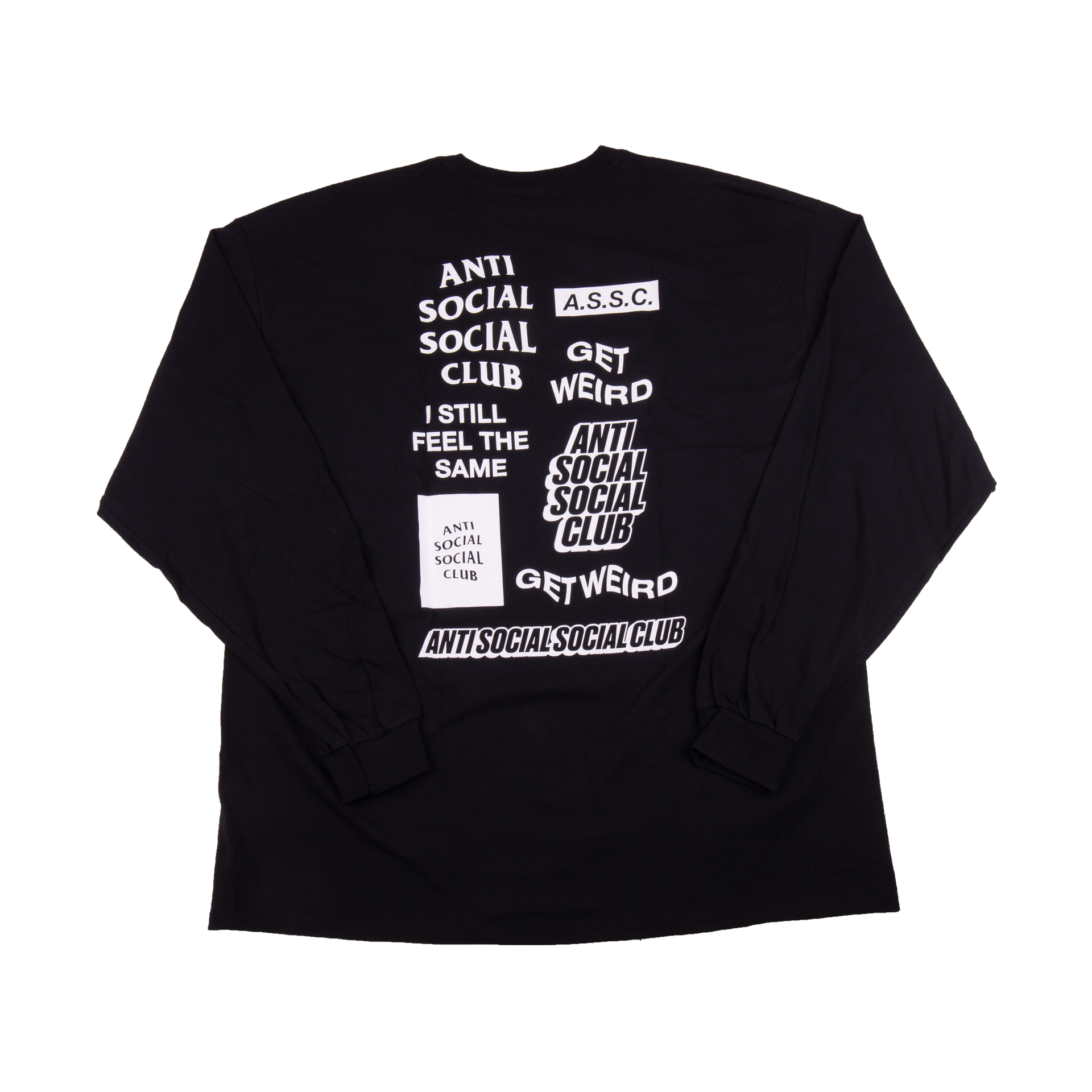 Anti Social Social Club Black Bukake L/S
