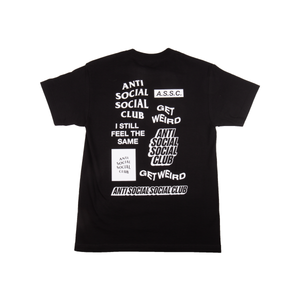 Anti Social Social Club Black Bukake Tee – On The Arm