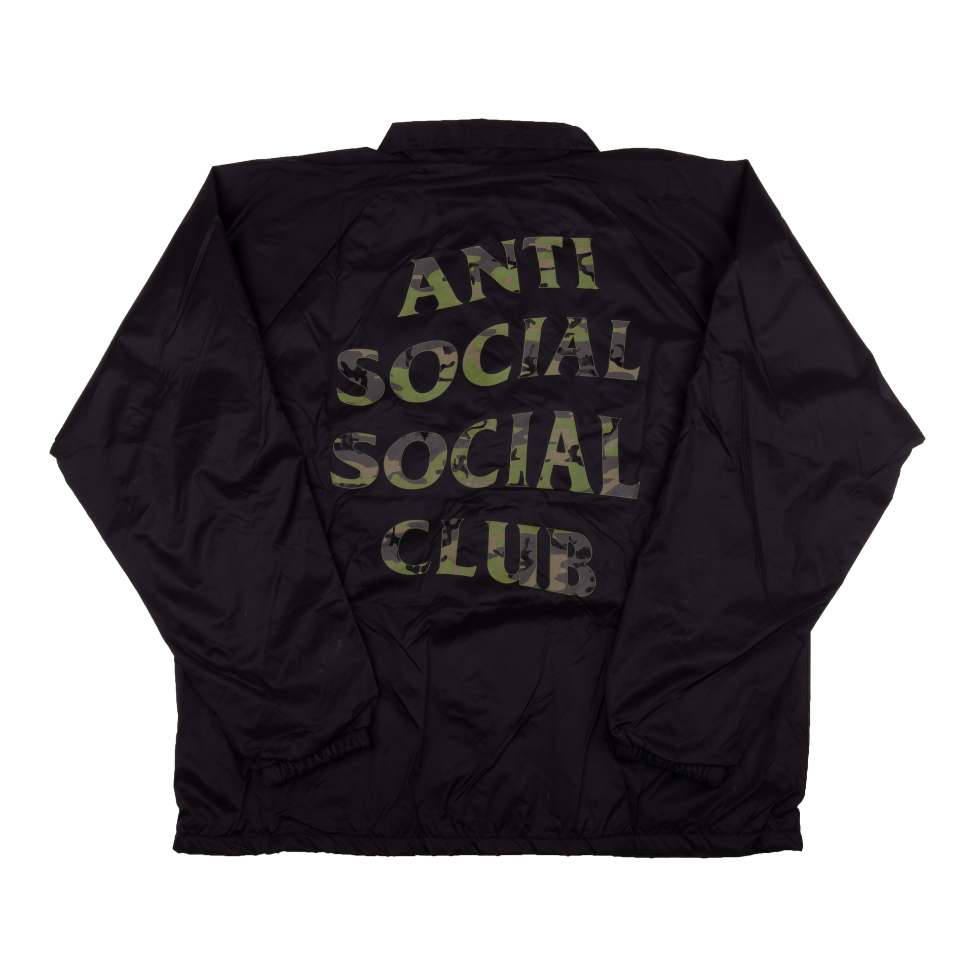 Anti Social Social Club Black Coaches Jacket