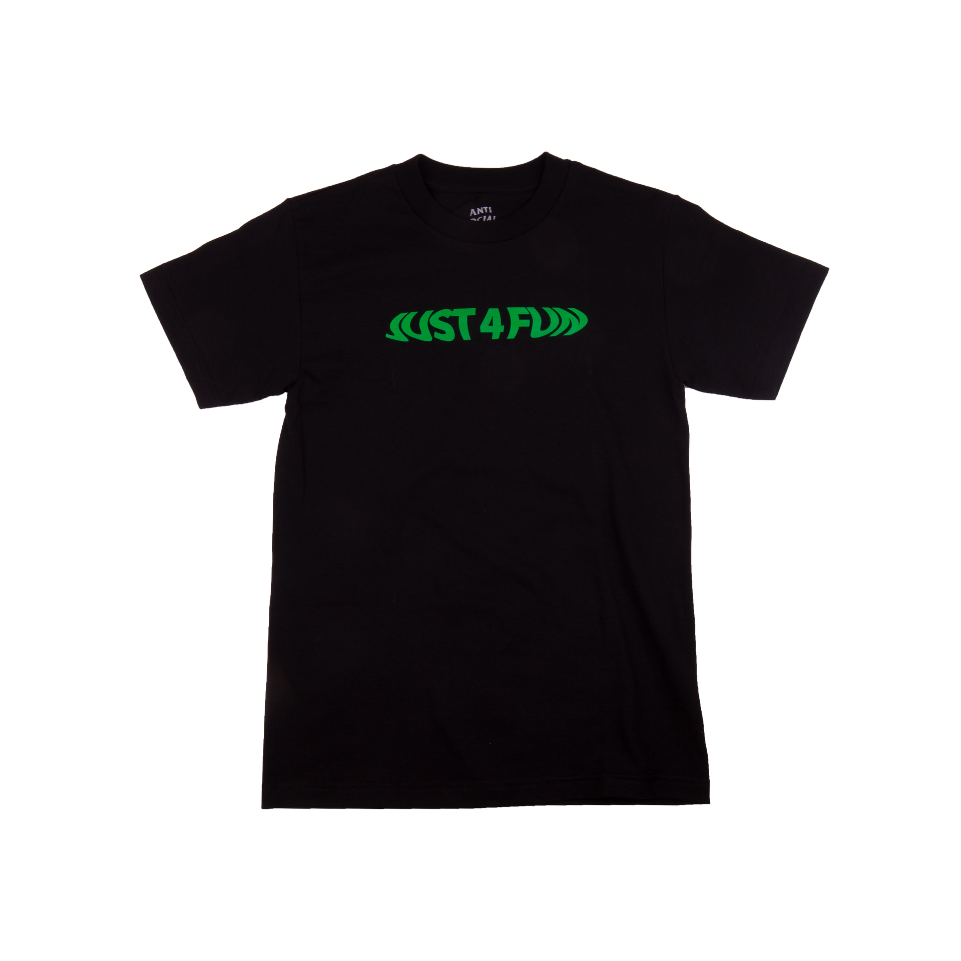 Anti Social Social Club Black Just 4 Fun Tee
