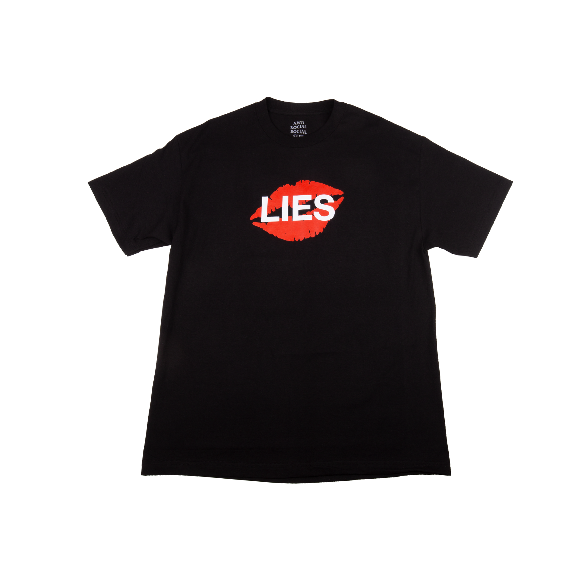 Anti Social Social Club Black Lies Tee