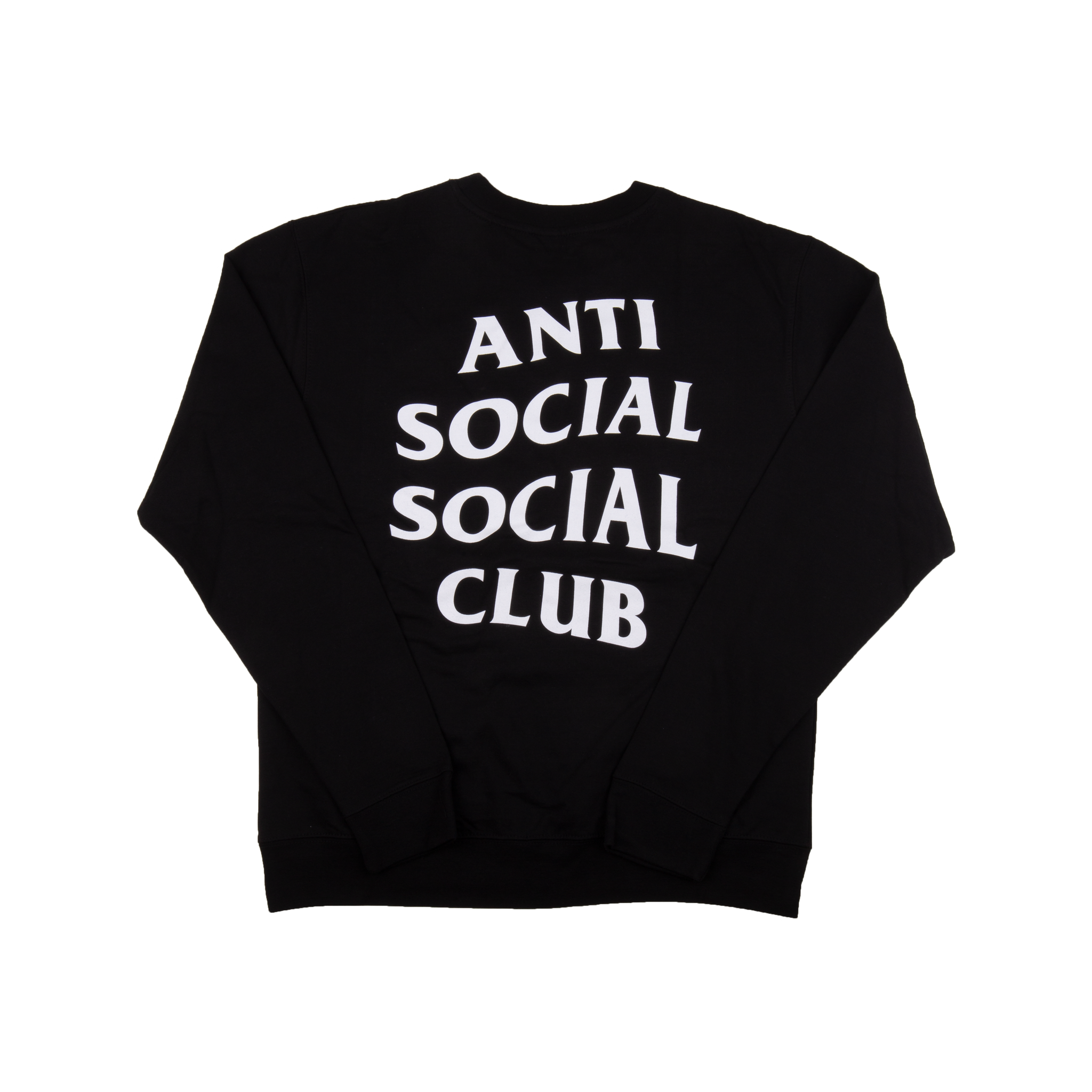 Anti Social Social Club Black Mind Games Crewneck