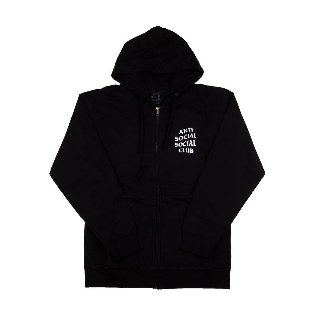 Anti social social sales club zip hoodie