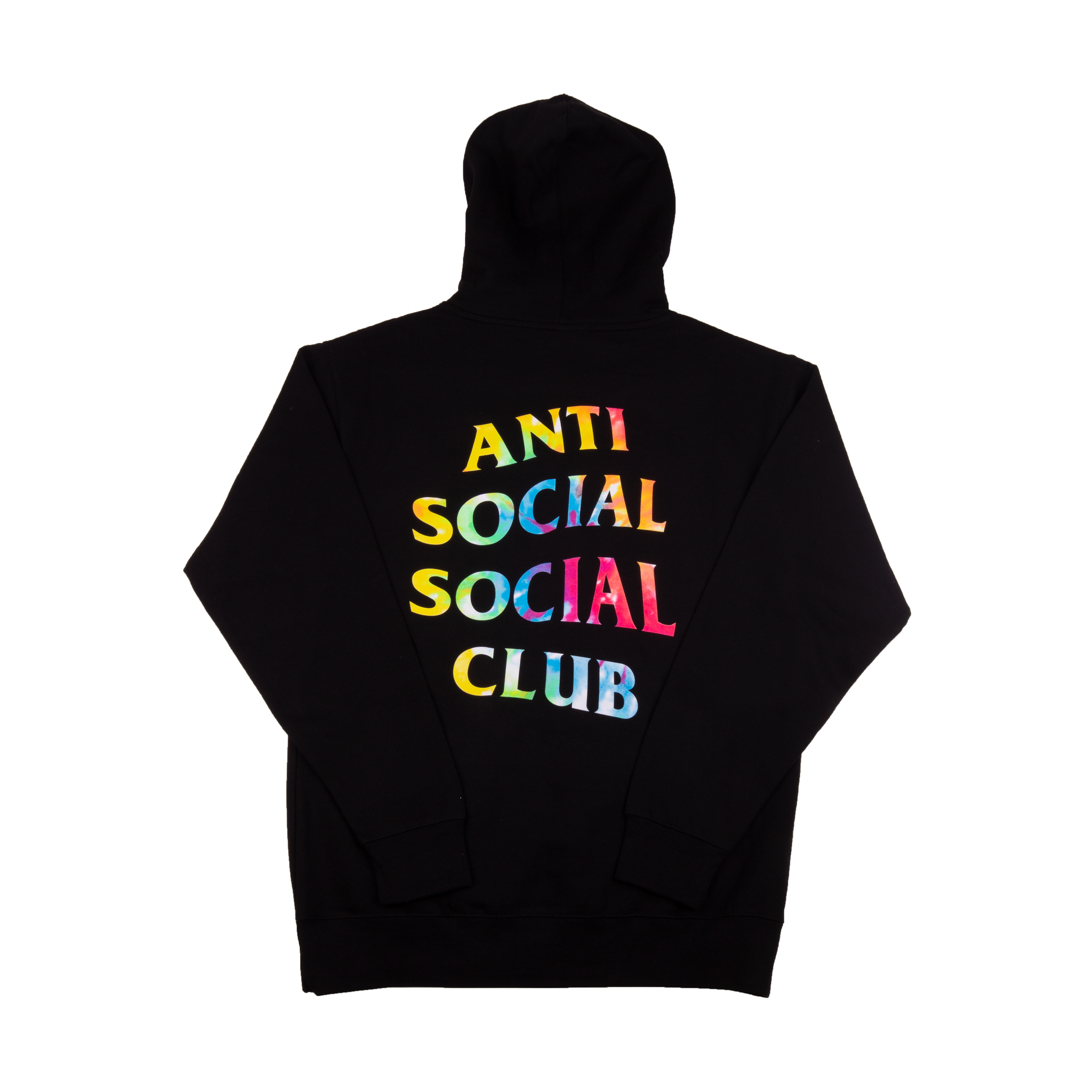 Anti Social Social Club Black Thai Dye Hoodie