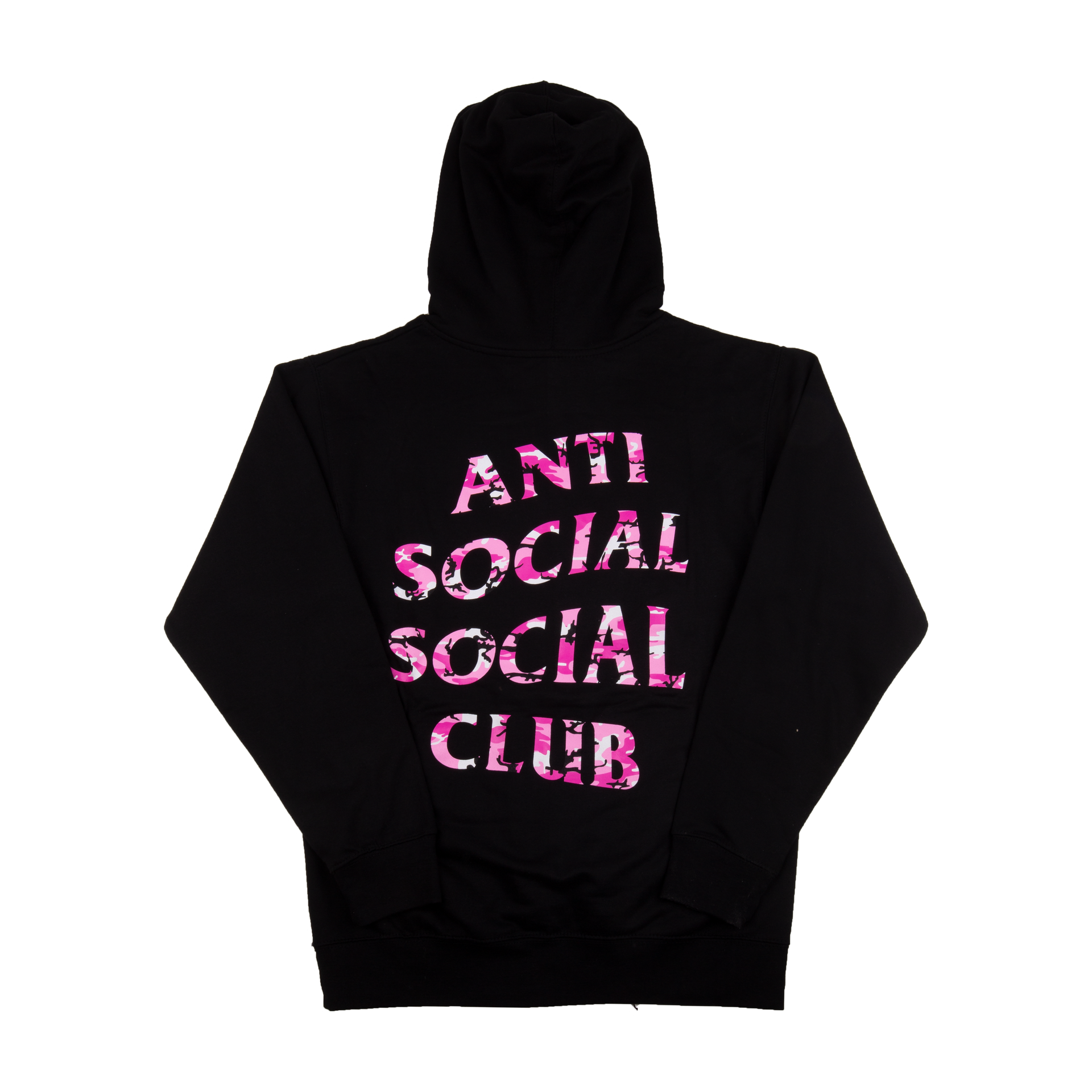 Anti Social Social Club Black Undefeated Hoodie