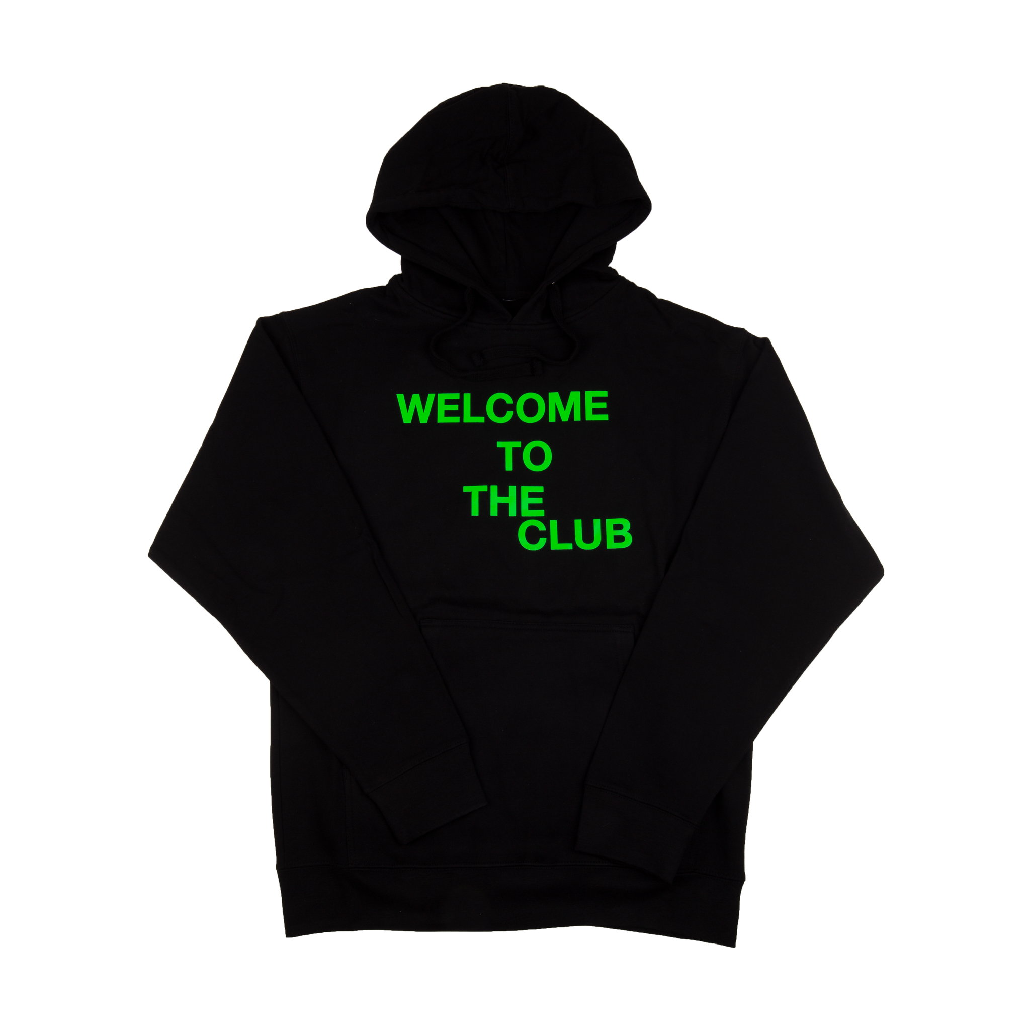 Anti Social Social Club Black Welcome To The Club Hoodie
