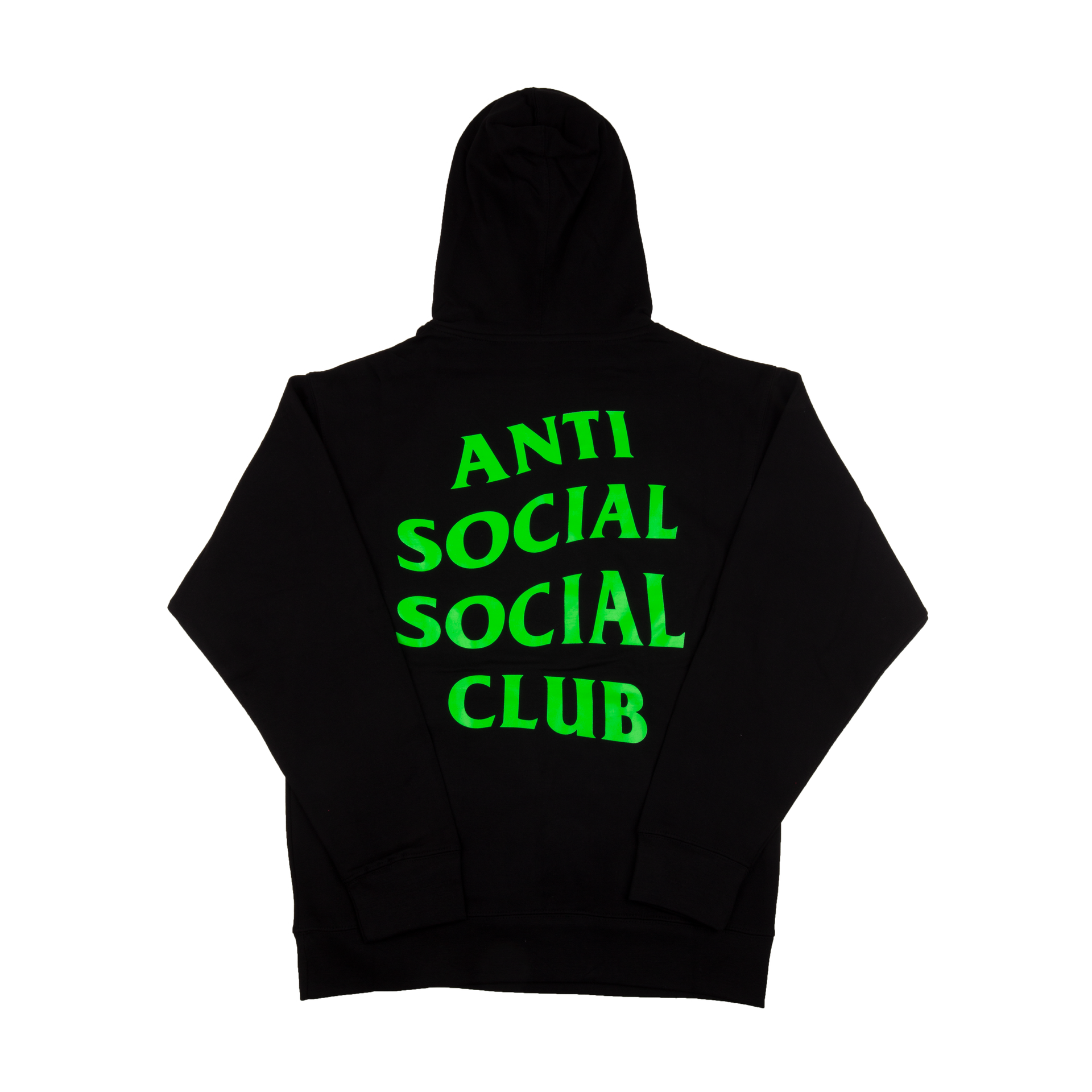 Anti Social Social Club Black Welcome To The Club Hoodie