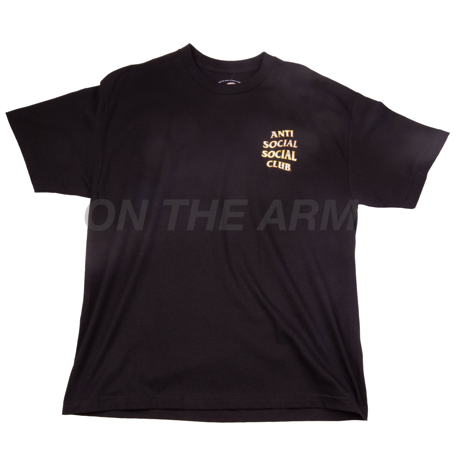 Anti Social Social Club Black Goldy Tee
