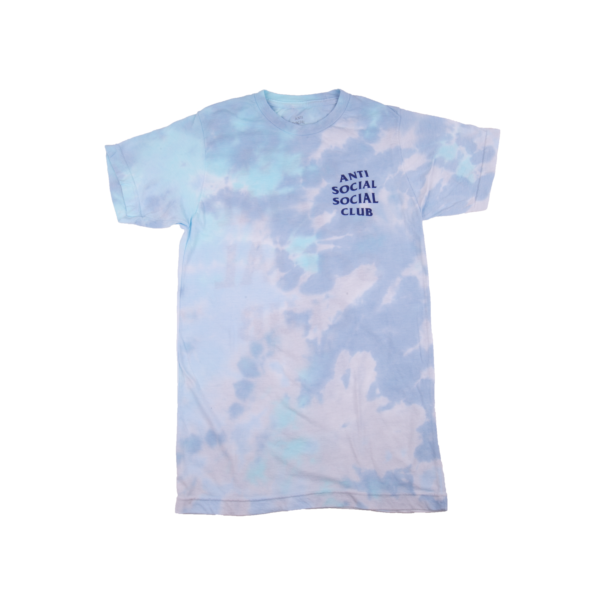 Anti Social Social Club Blue Font LSD Tee