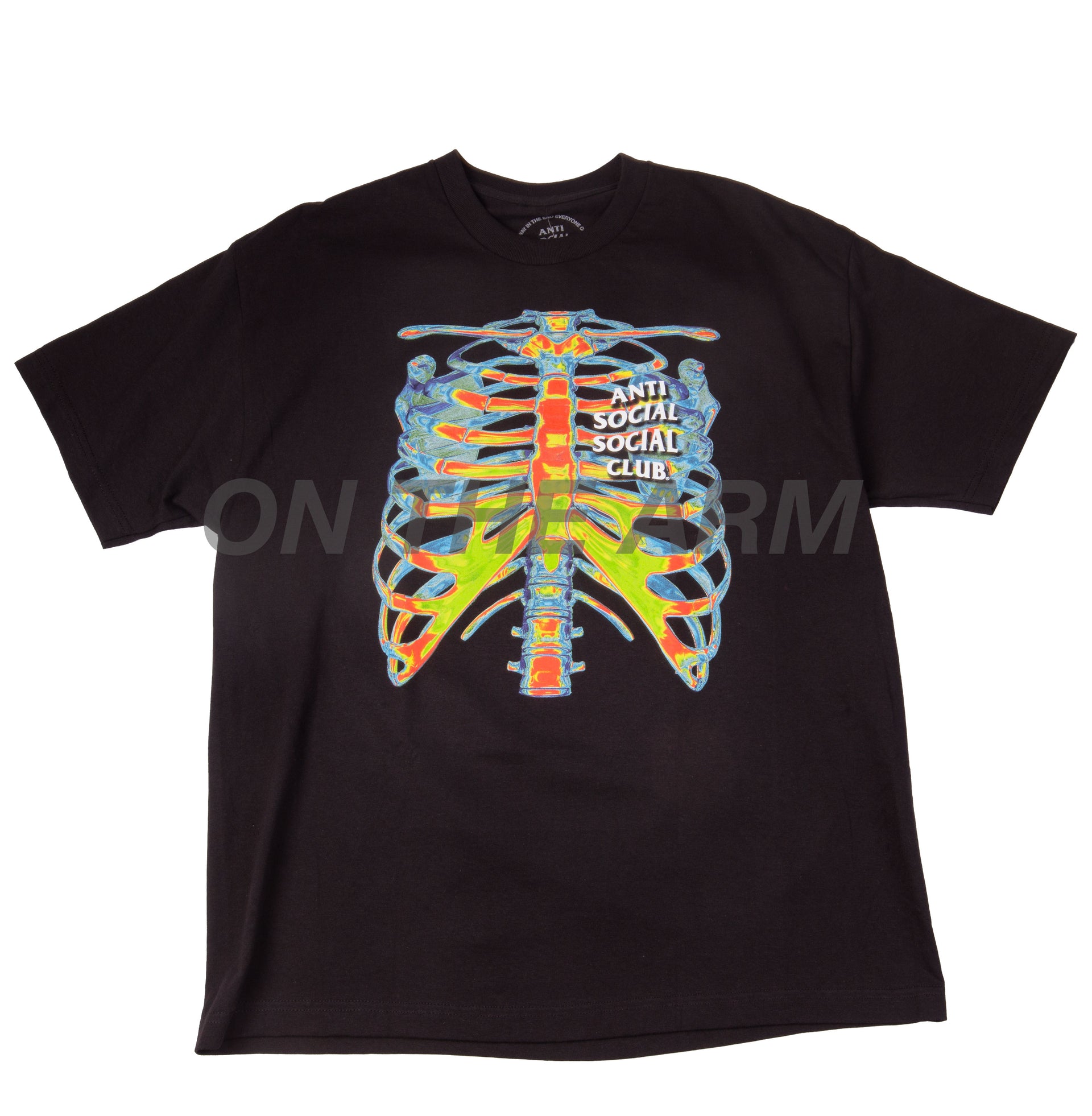 Anti Social Social Club Black Blow To The Chest Tee