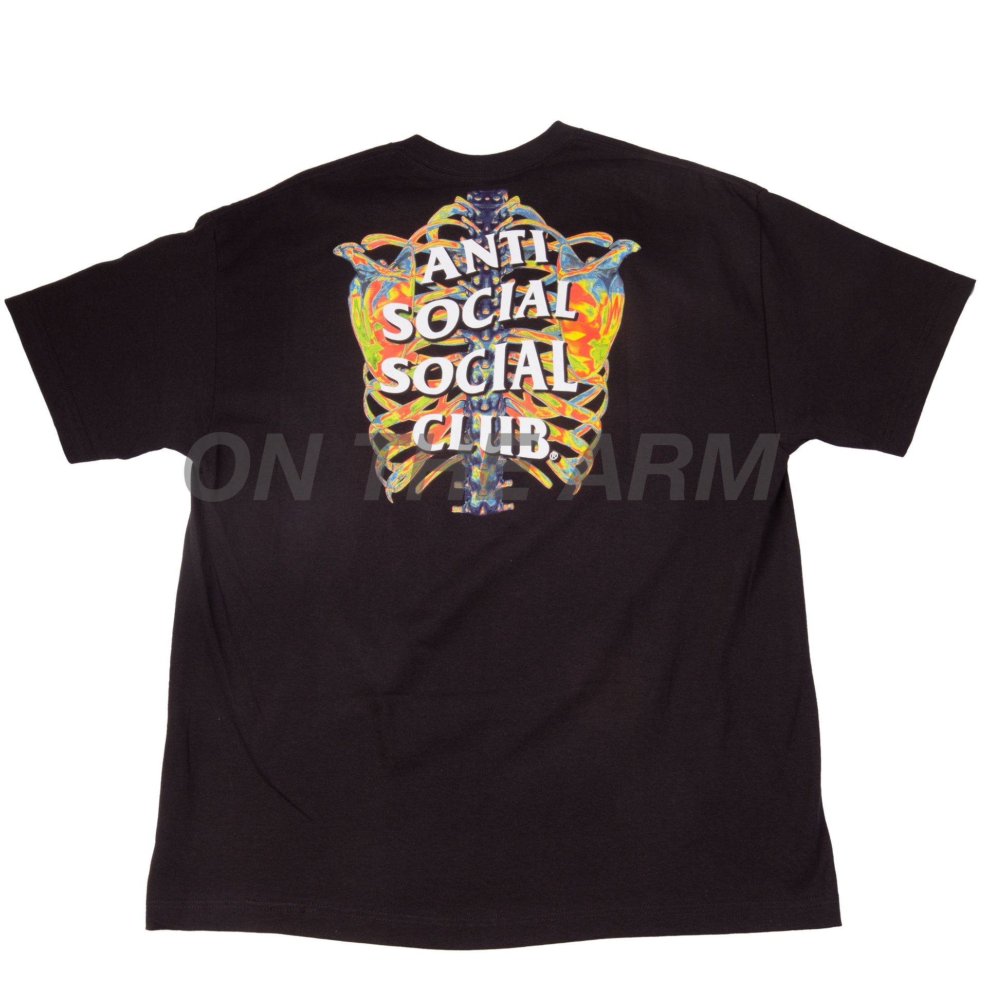 Anti Social Social Club Black Blow To The Chest Tee