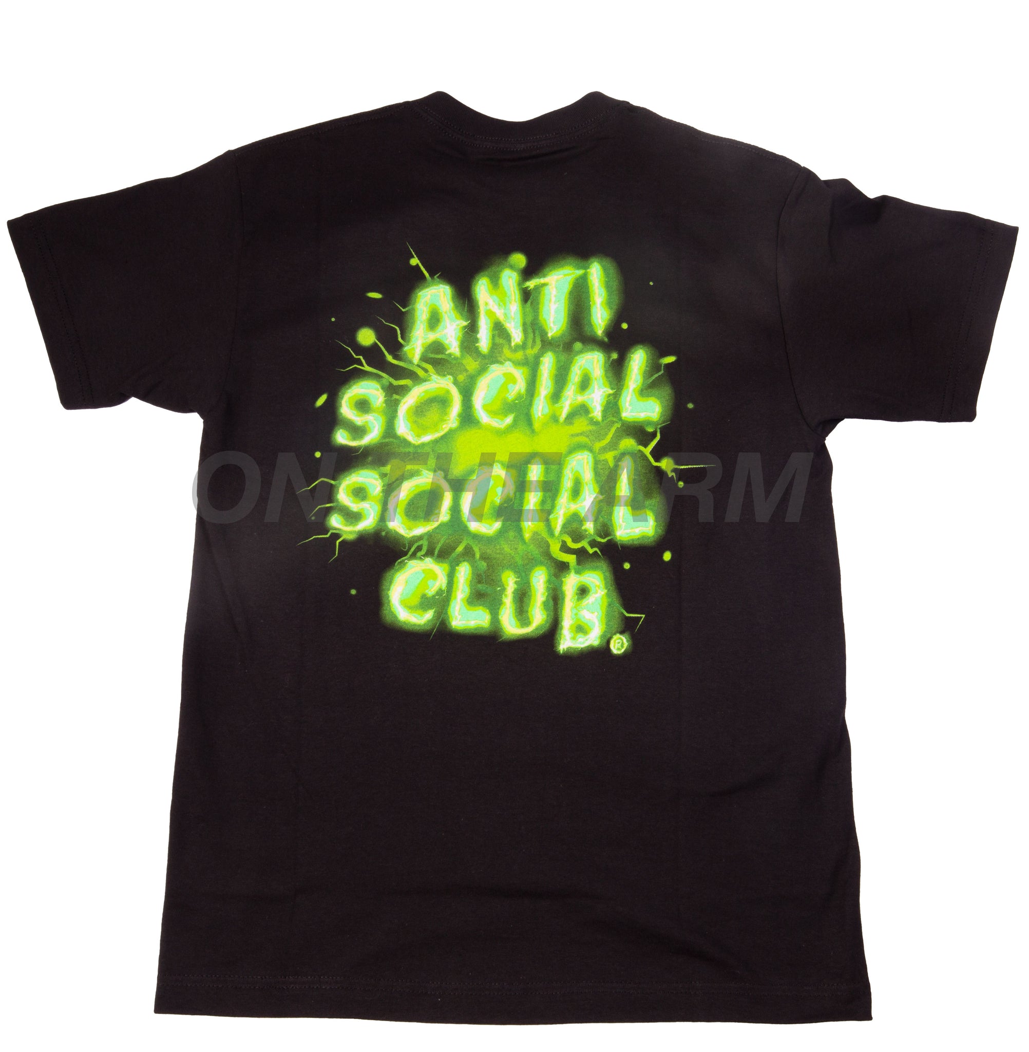 Anti Social Social Club Black I See Green Tee