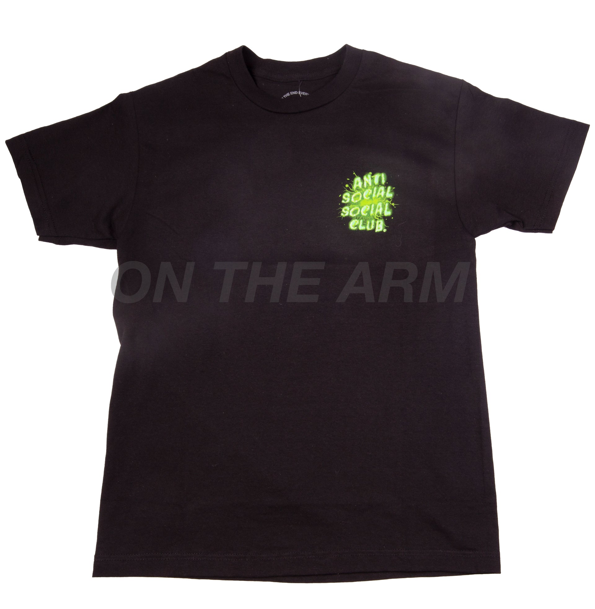 Anti Social Social Club Black I See Green Tee