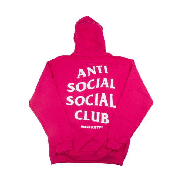 Anti Social Social Club Pink Hello Kitty Hoodie