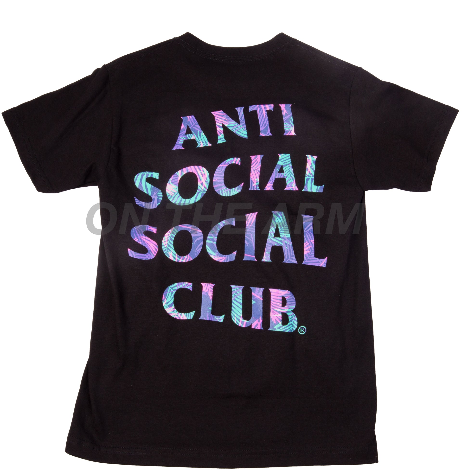 Anti Social Social Club Black Kiss The Wall Tee