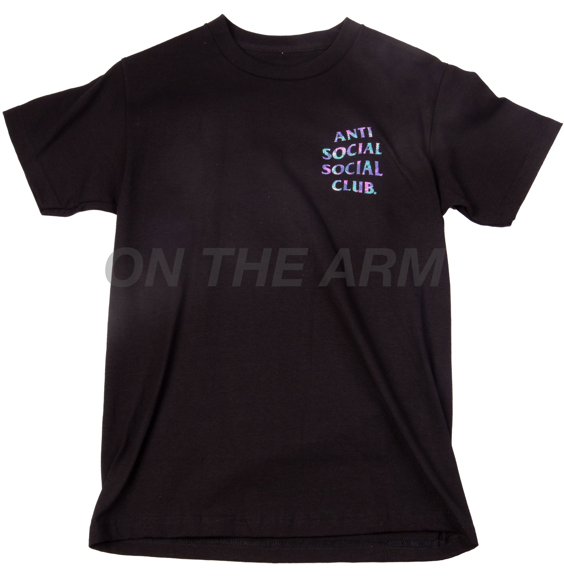 Anti Social Social Club Black Kiss The Wall Tee