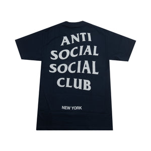 Anti Social Social Club Navy NY Tee