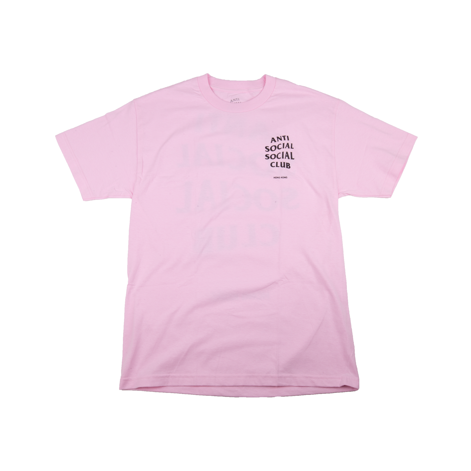 Anti Social Social Club Pink Hong Kong Tee