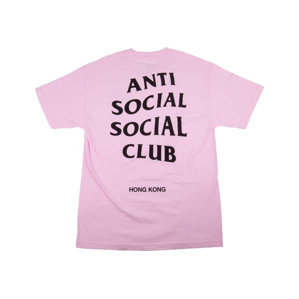Anti Social Social Club Pink Hong Kong Tee