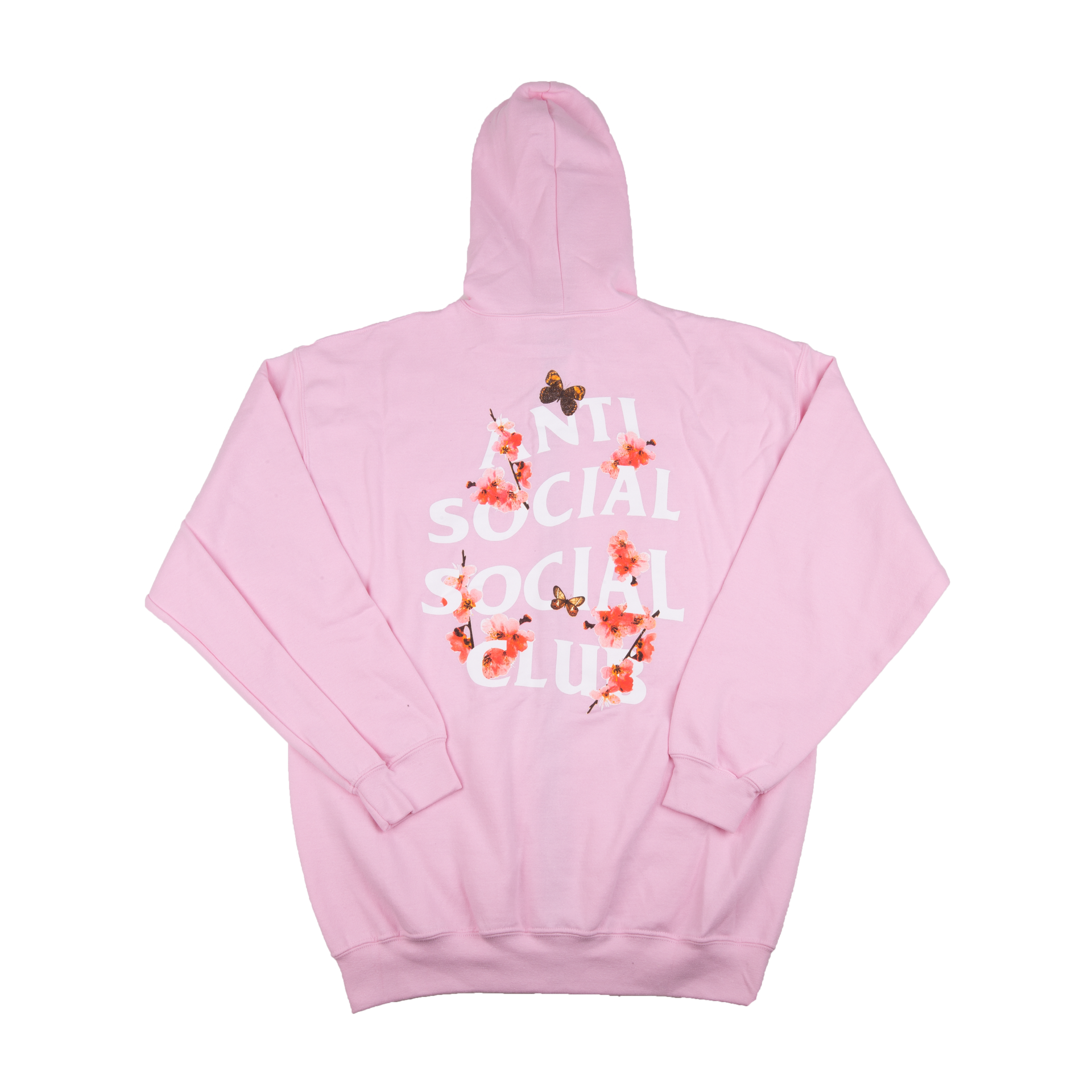 Anti Social Social Club Pink Kkoch Zip Hoodie