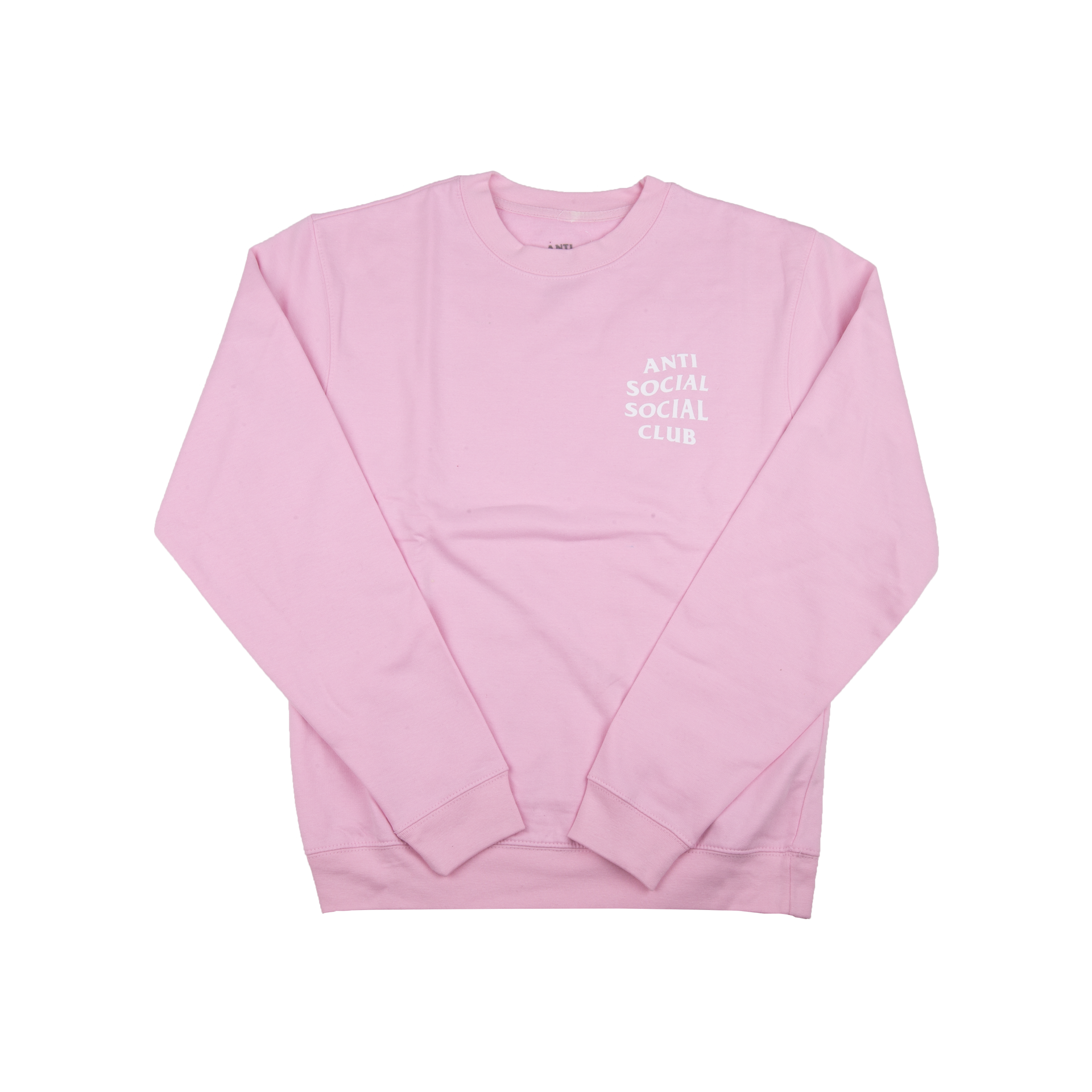 Anti Social Social Club Pink Know You Better Crewneck