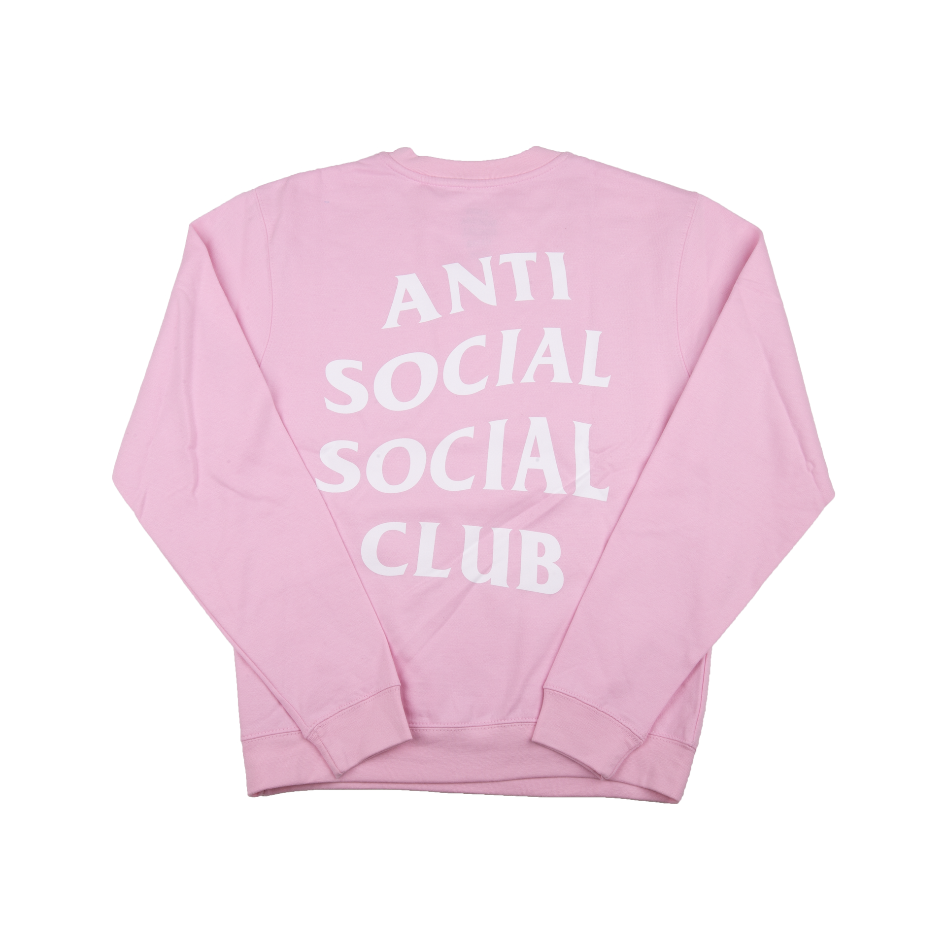 Anti Social Social Club Pink Know You Better Crewneck