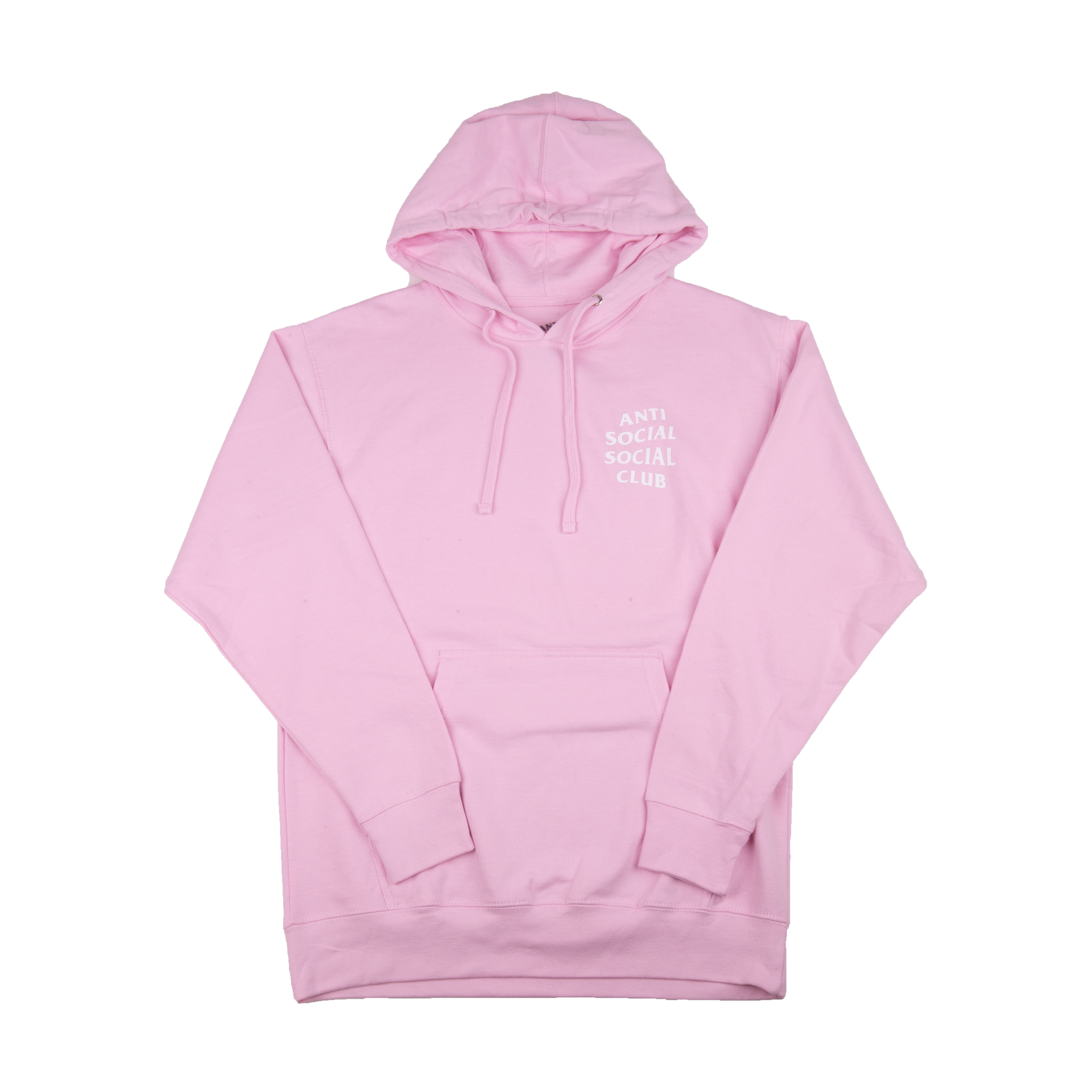 Anti Social Social Club Pink Know You Better Hoodie