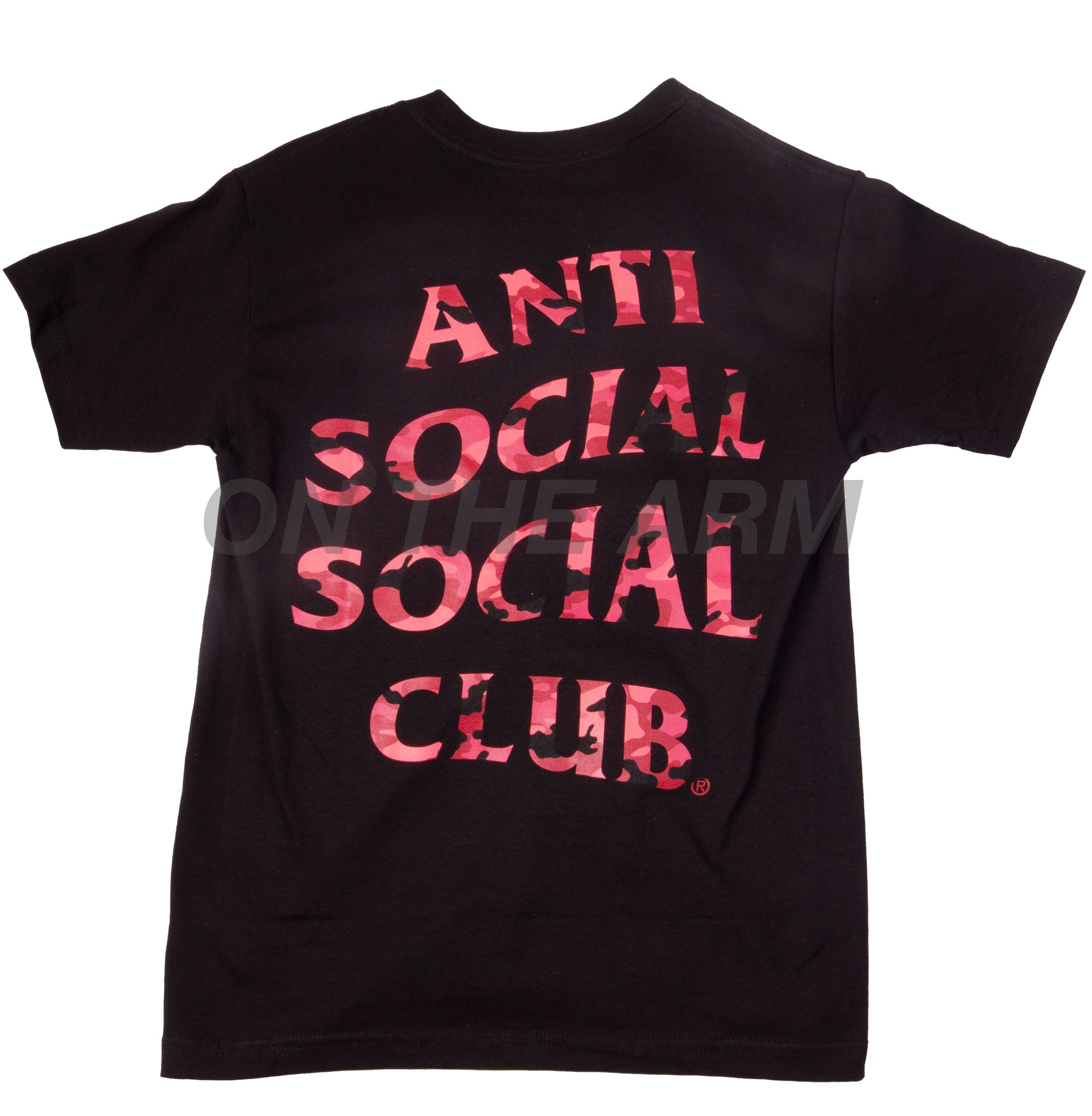 Anti Social Social Club Black Wild Fire Tee