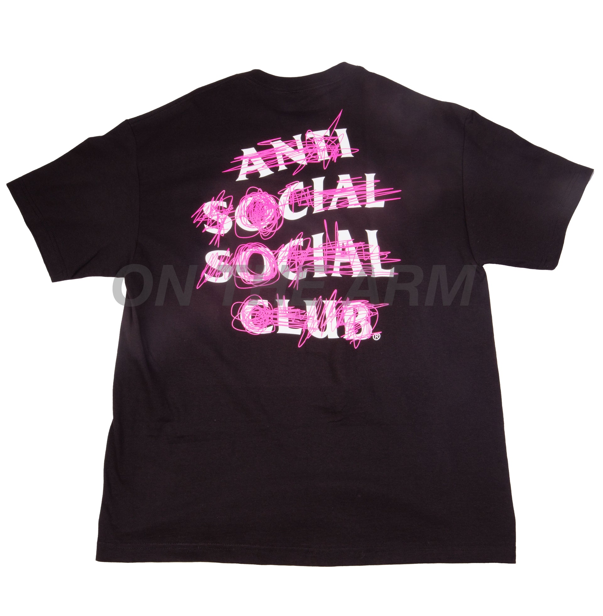 Anti Social Social Club Black Never Mind Tee