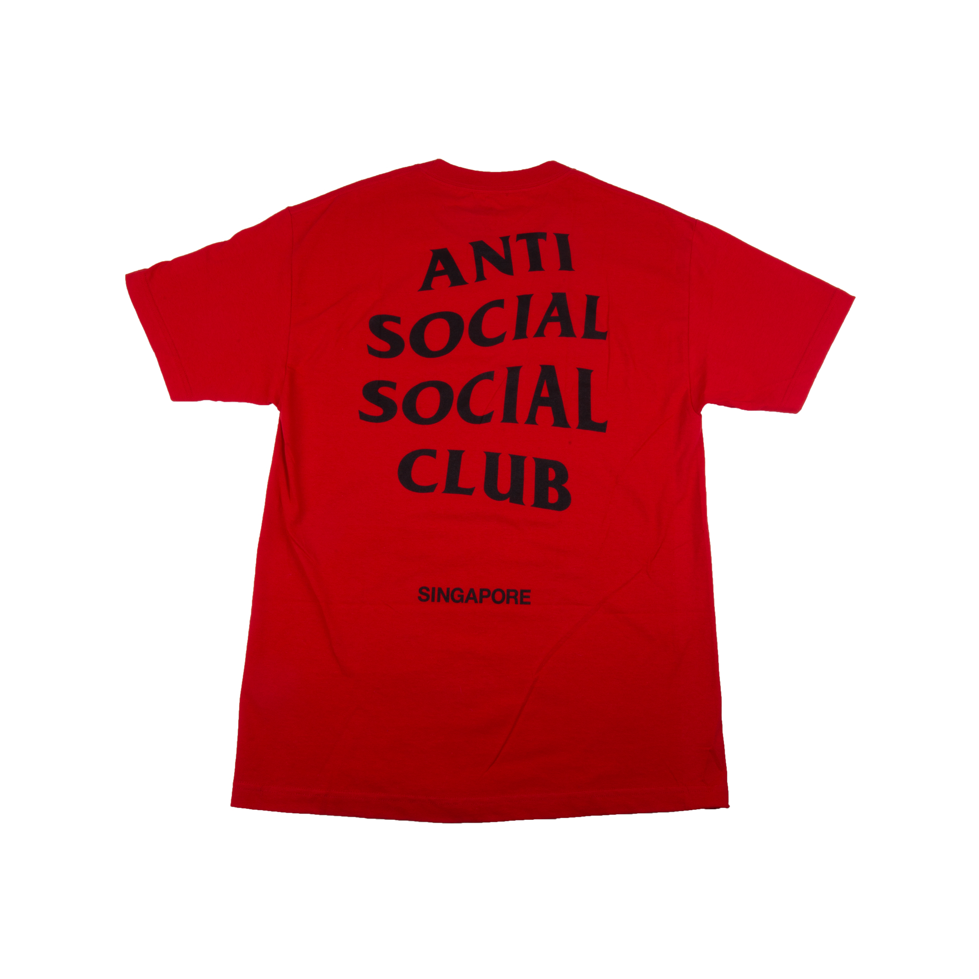 Anti Social Social Club Red Singapore Tee