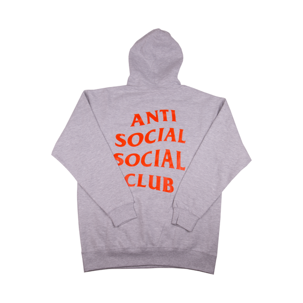 Anti Social Social Club Grey Welcome To The Club Hoodie