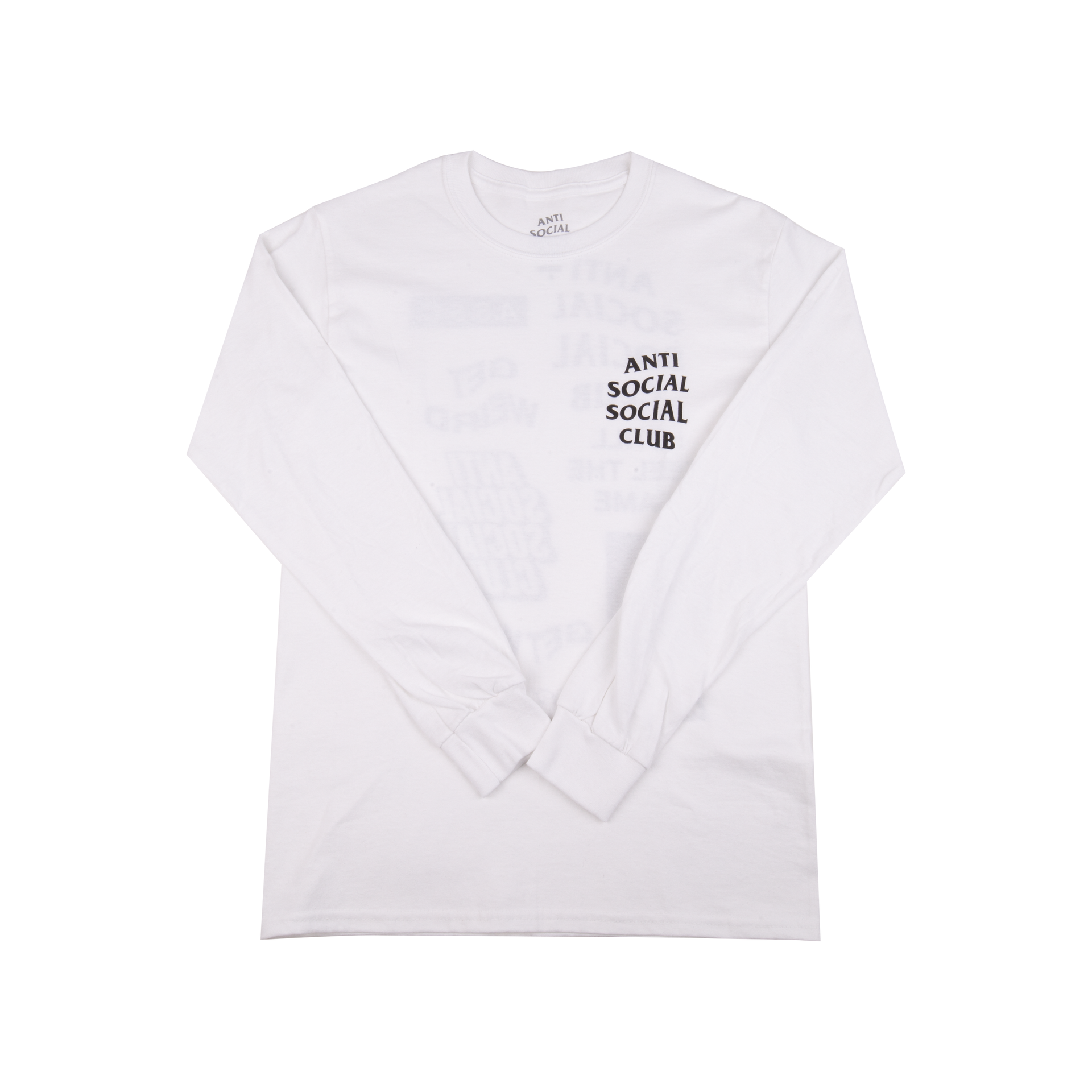 Anti Social Social Club White Bukake L/S