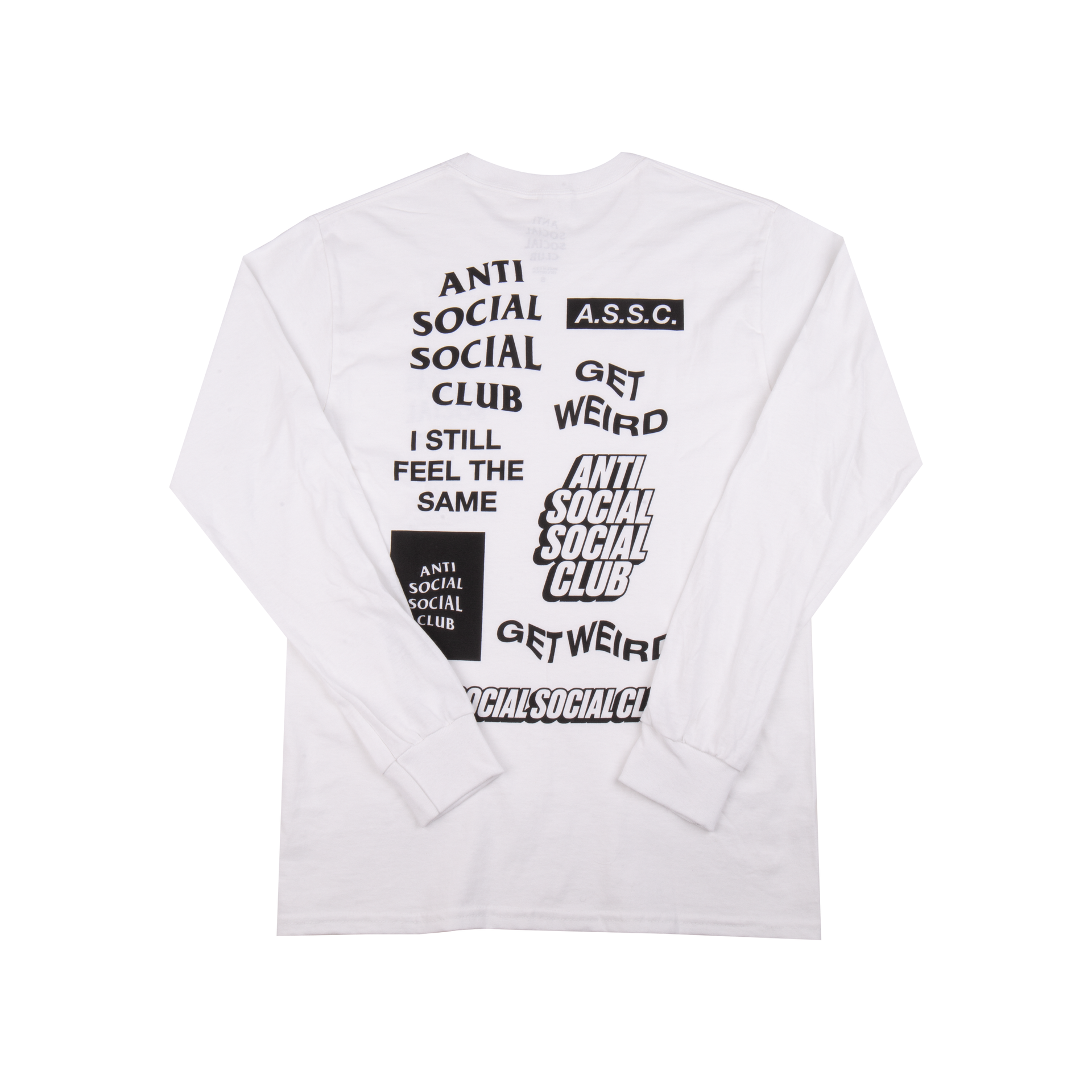 Anti Social Social Club White Bukake L/S