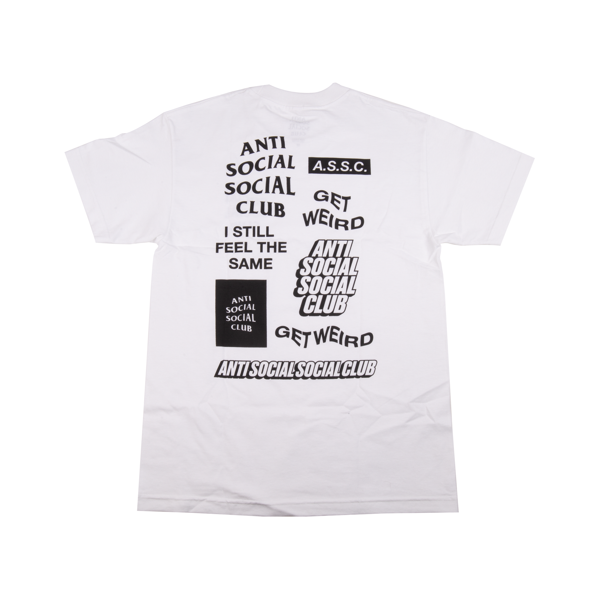 Anti Social Social Club White Bukake Tee