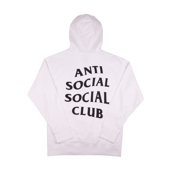 Anti Social Social Club White Emblem Hoodie