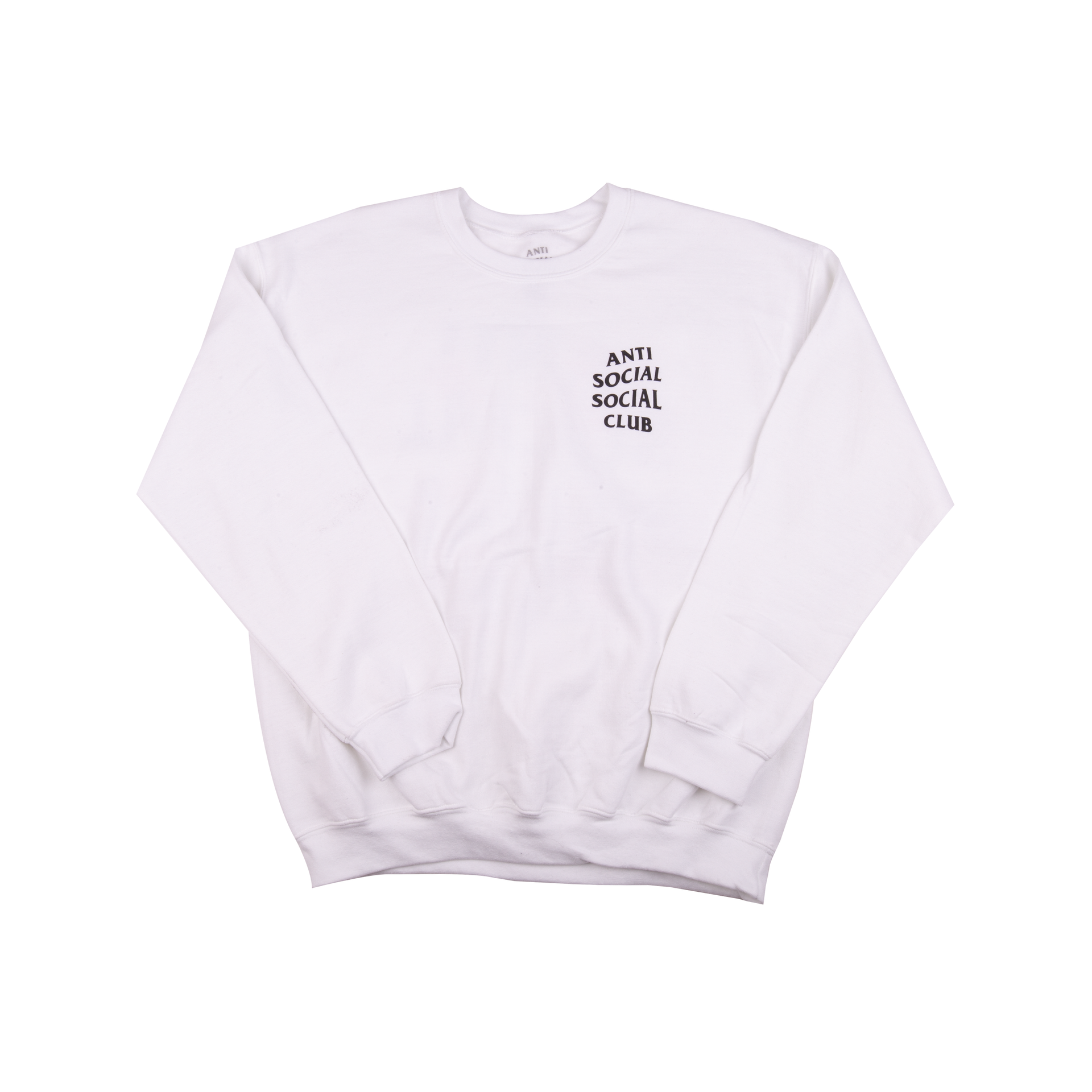 Anti Social Social Club White Logo Crewneck