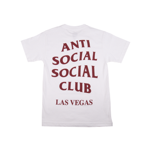 Anti Social Social Club White Las Vegas Tee