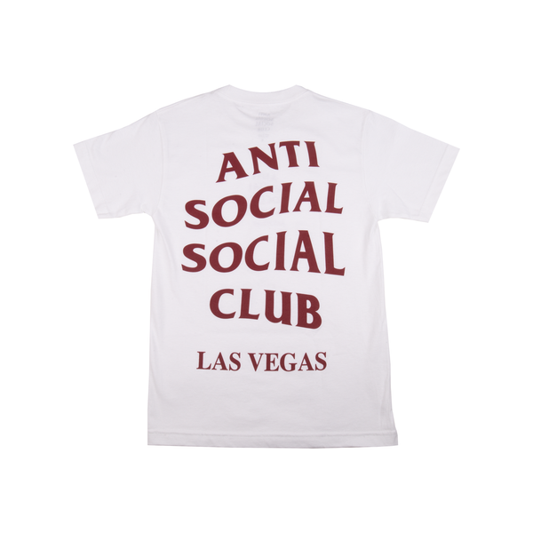 Anti Social Social Club White Las Vegas Tee