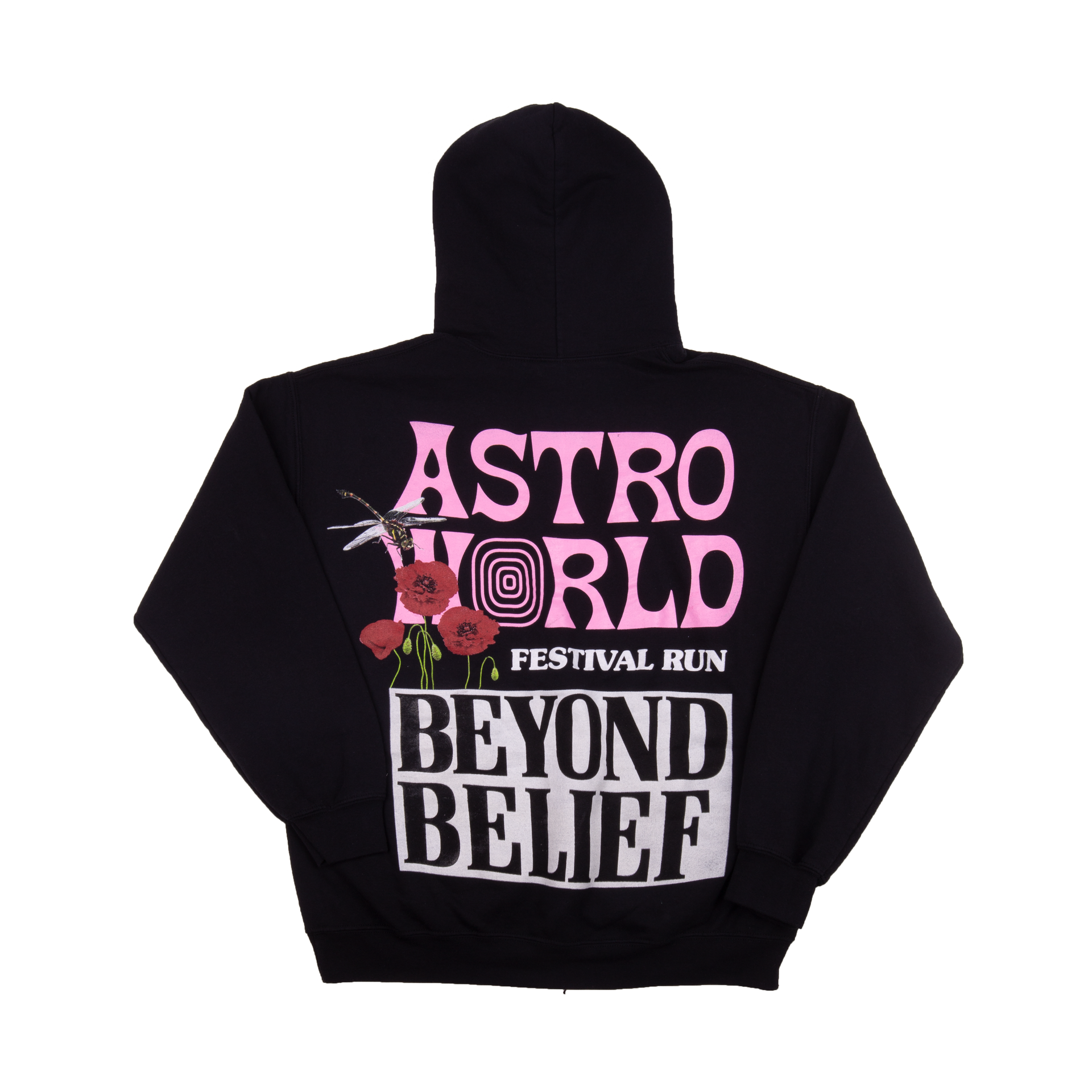 Astroworld Black Festival Run Hoodie