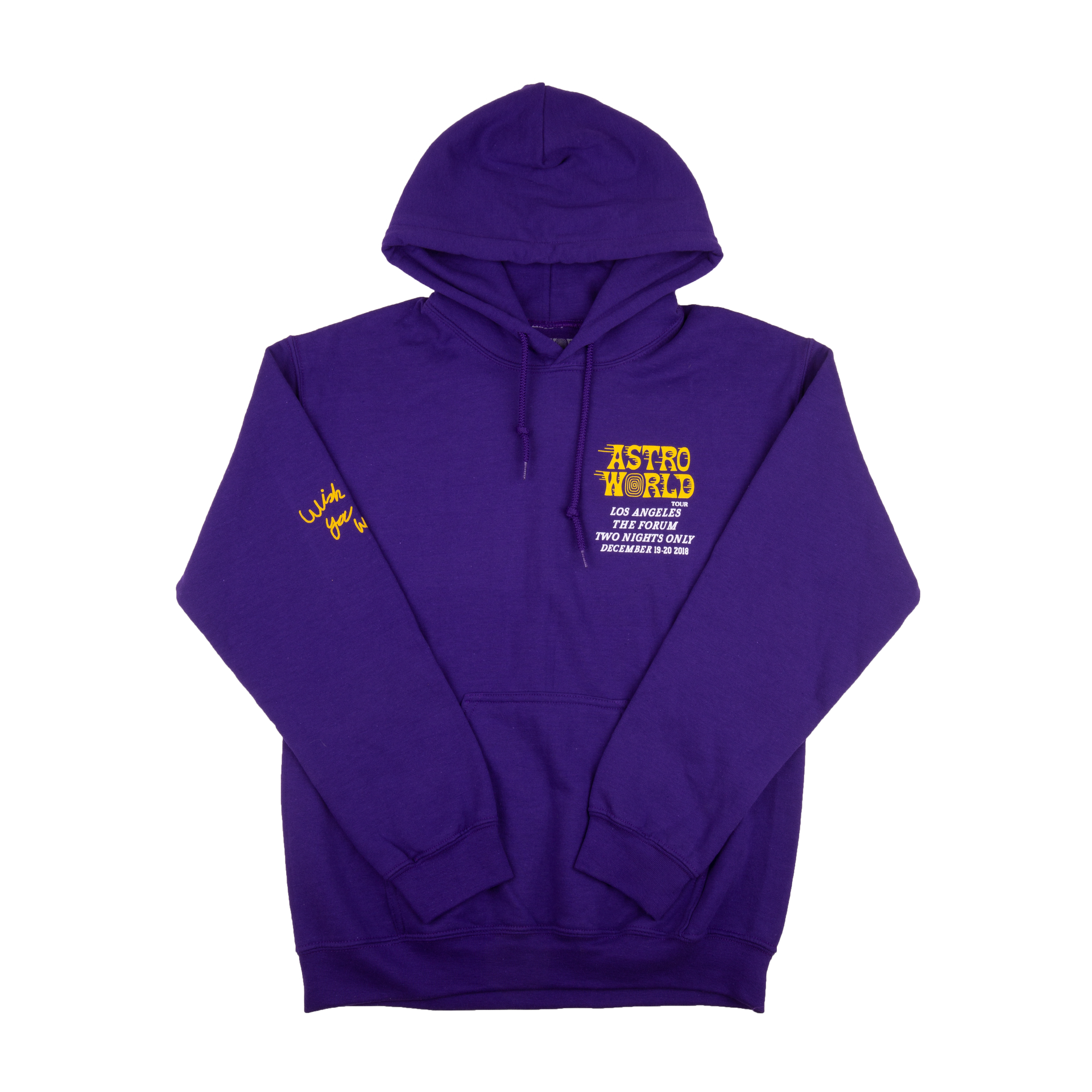 Astroworld Purple LA Hoodie