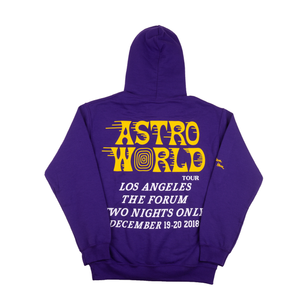 Astroworld Purple LA Hoodie