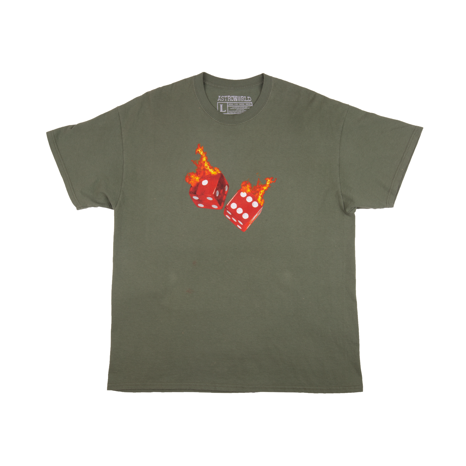 Astroworld Olive Las Vegas Tee