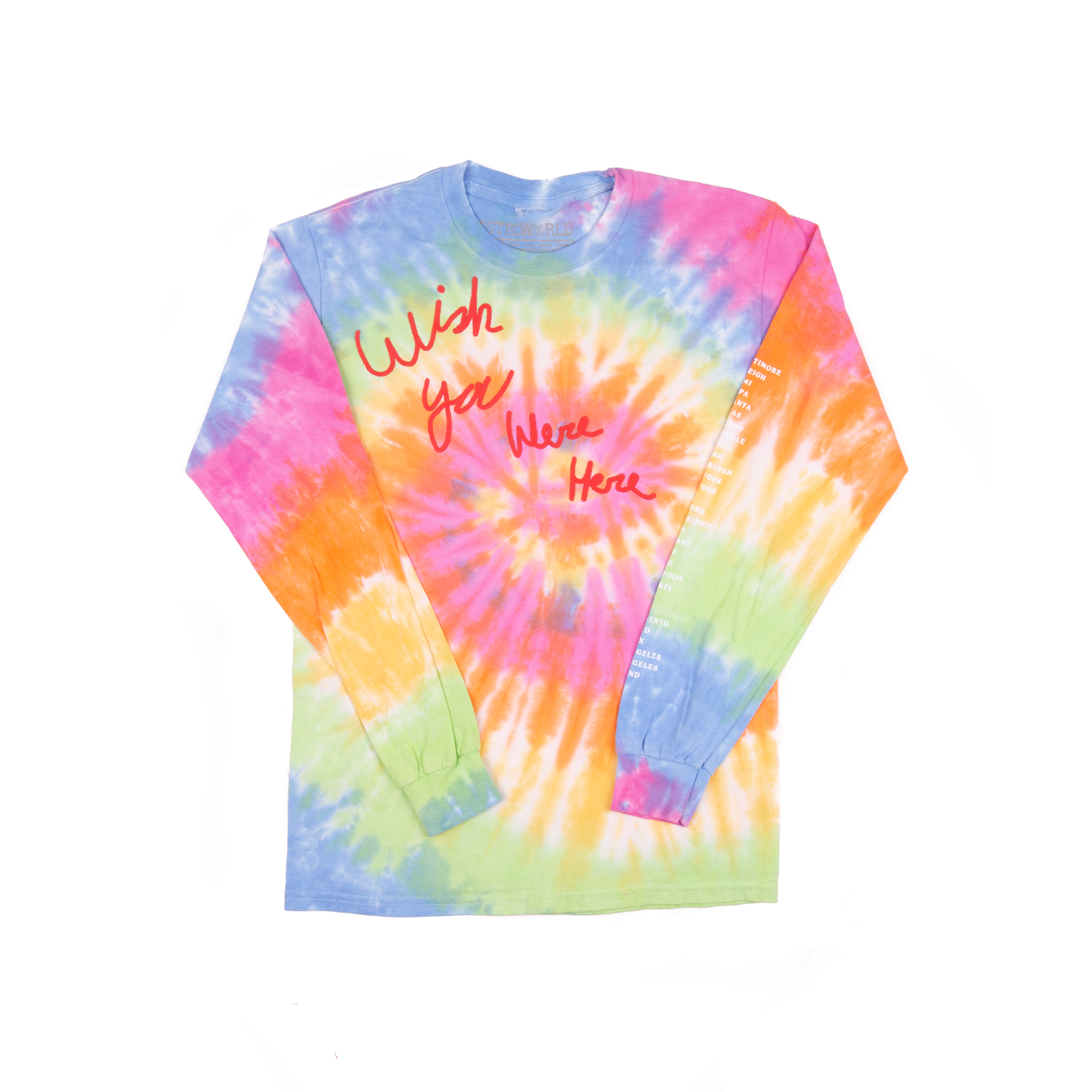 Astroworld Tie Dye L/S