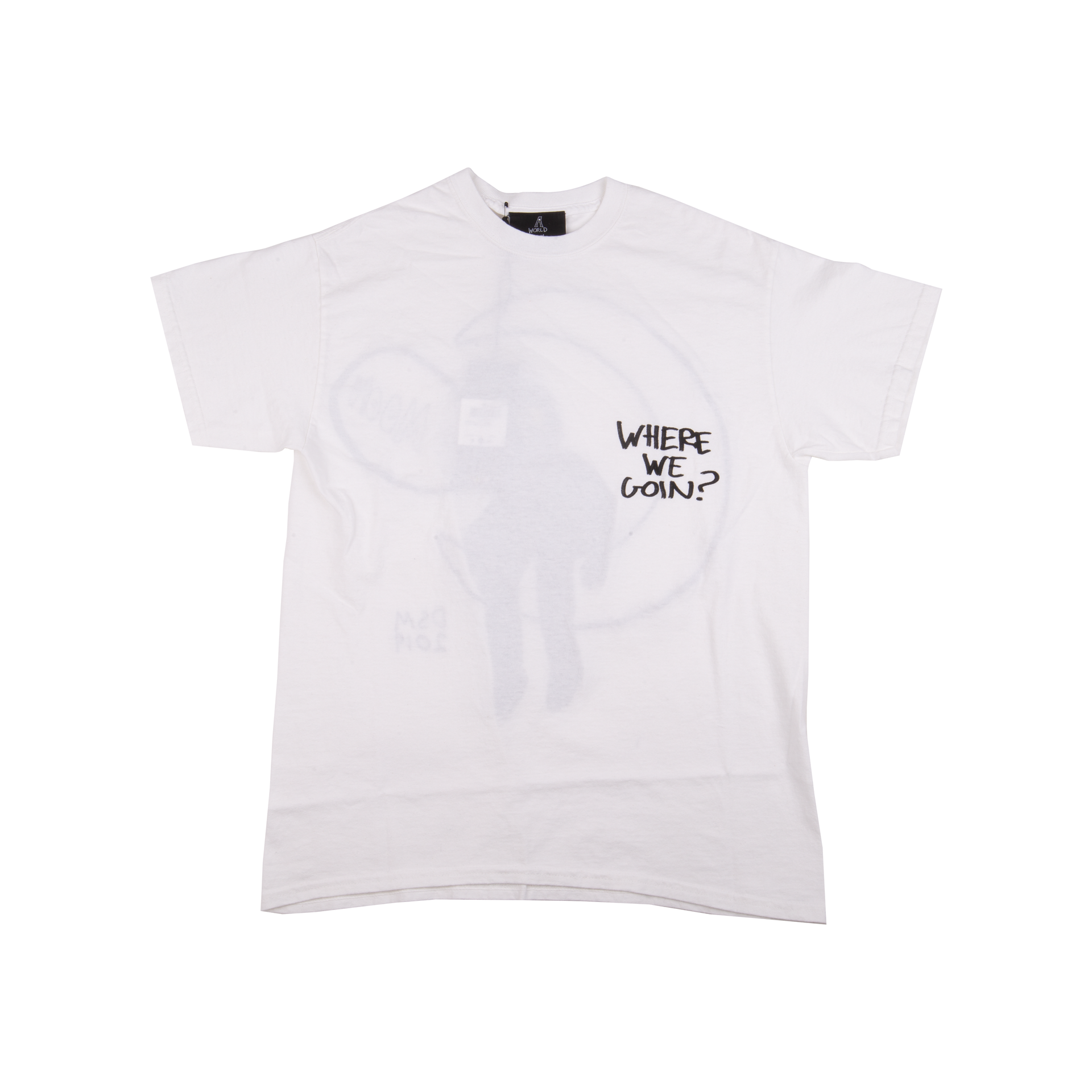 Astroworld White DSM Moon Tee